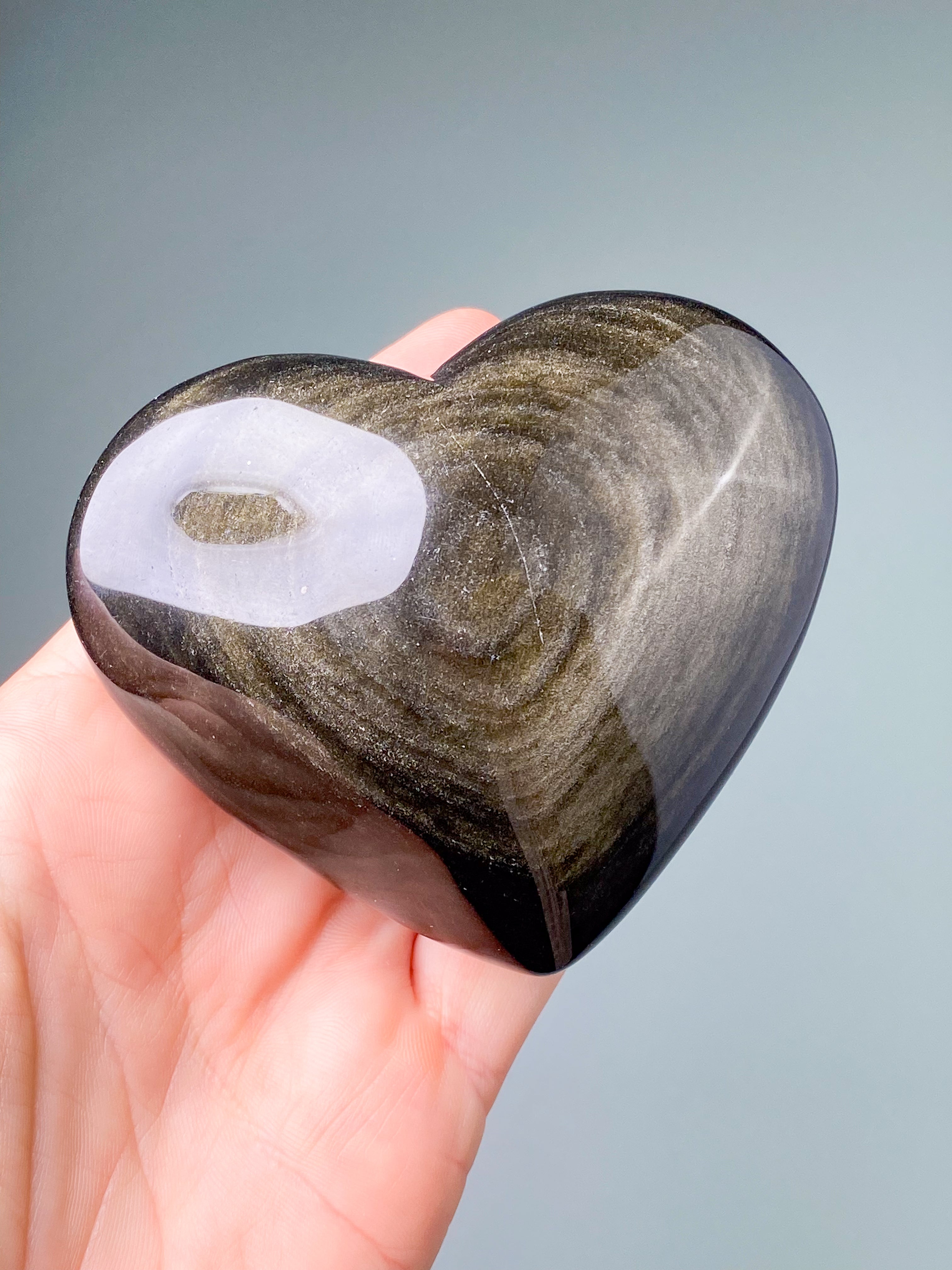 Guld obsidian måne