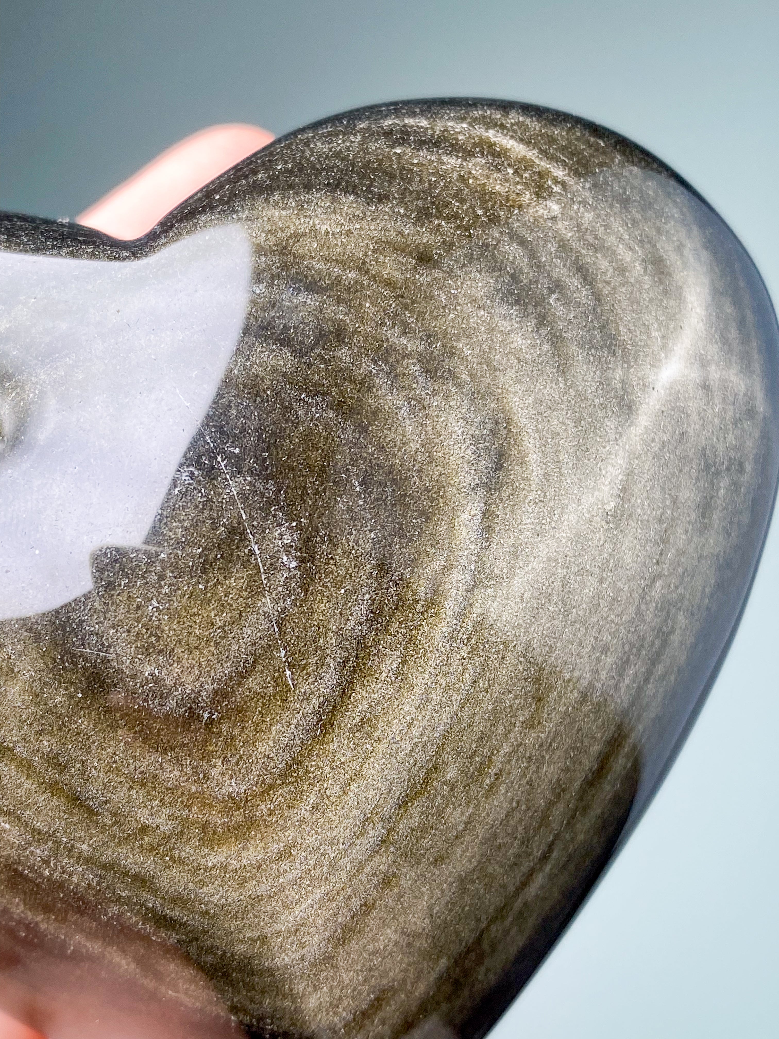 Guld obsidian måne