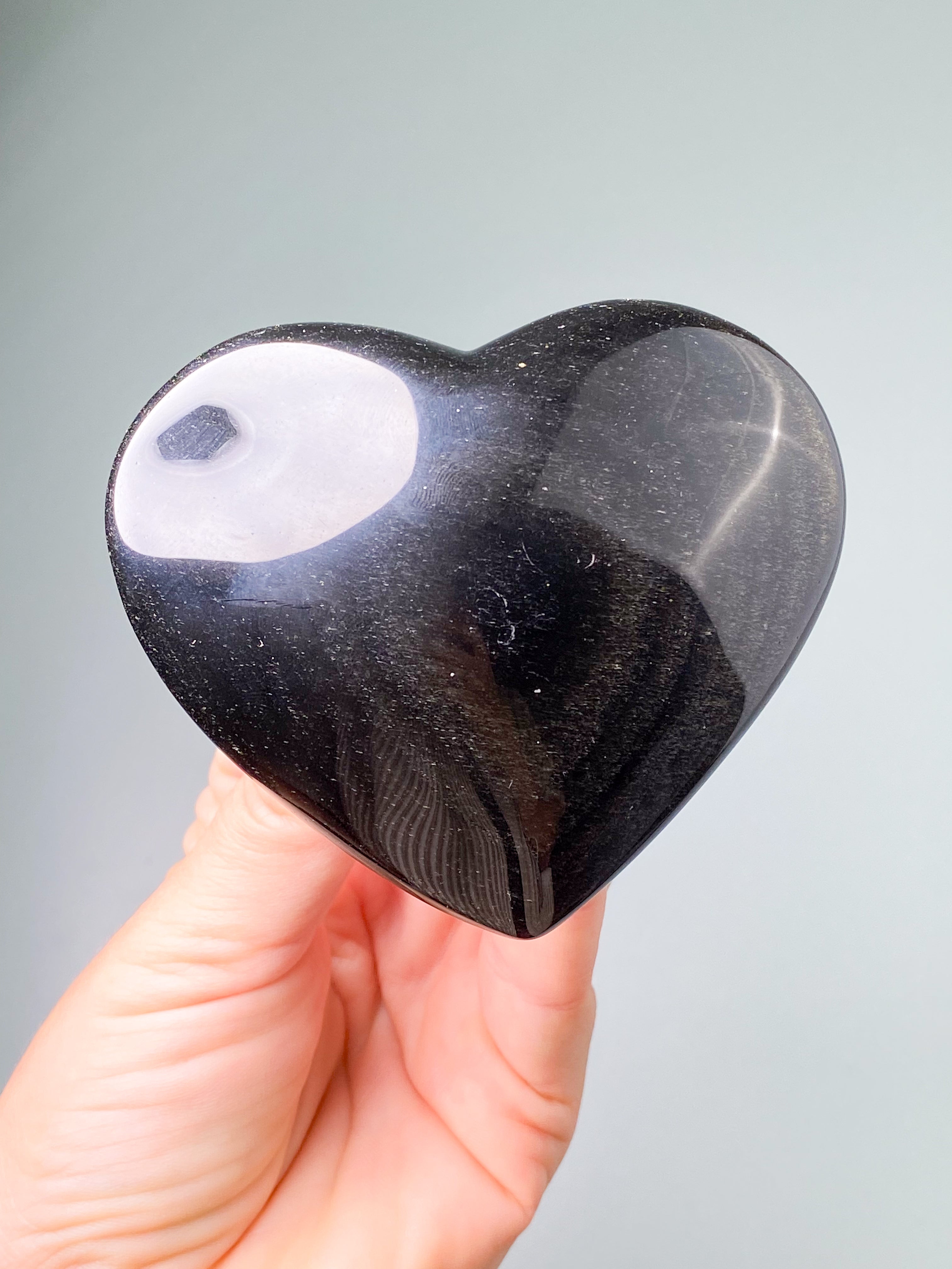 Guld obsidian måne