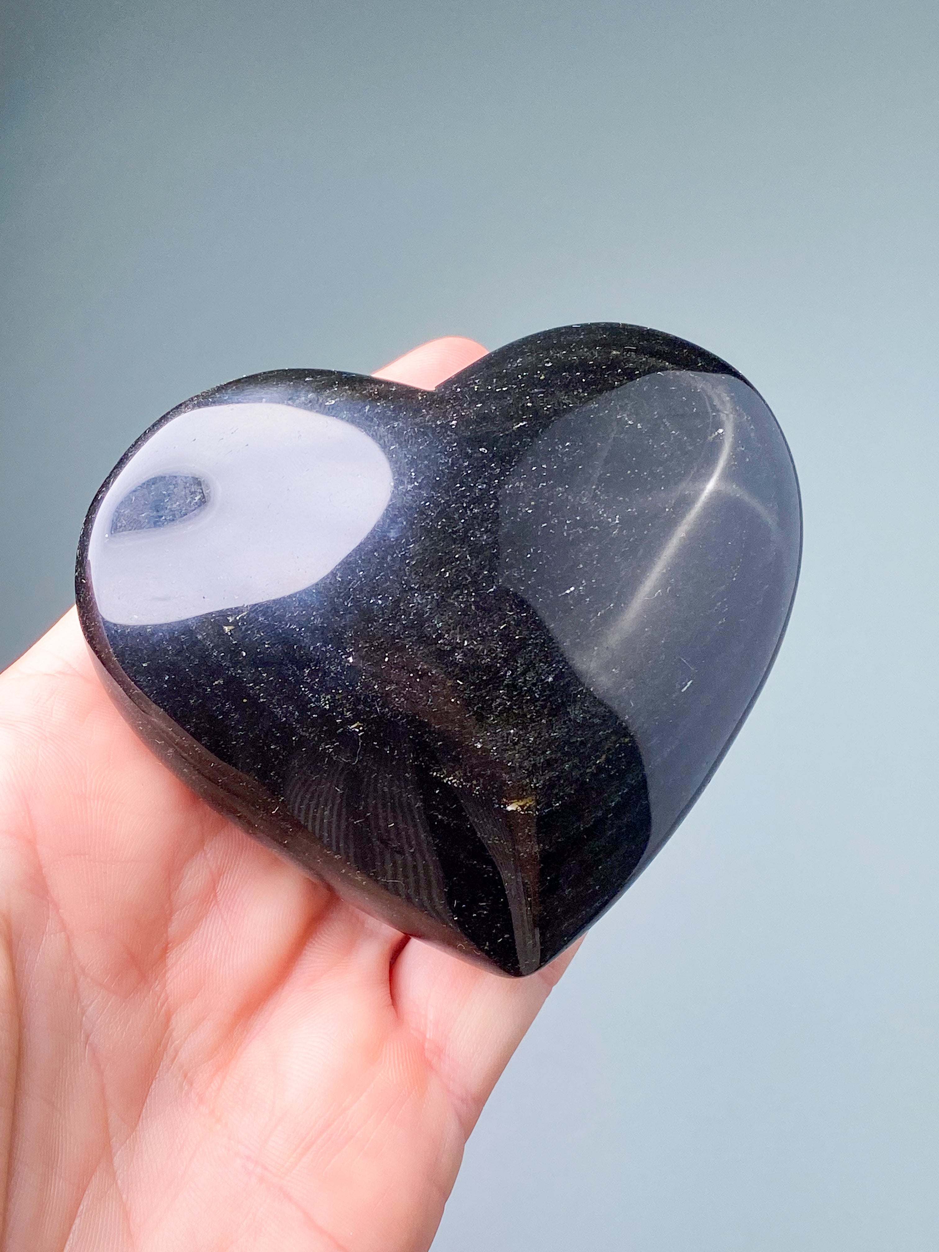Guld obsidian måne