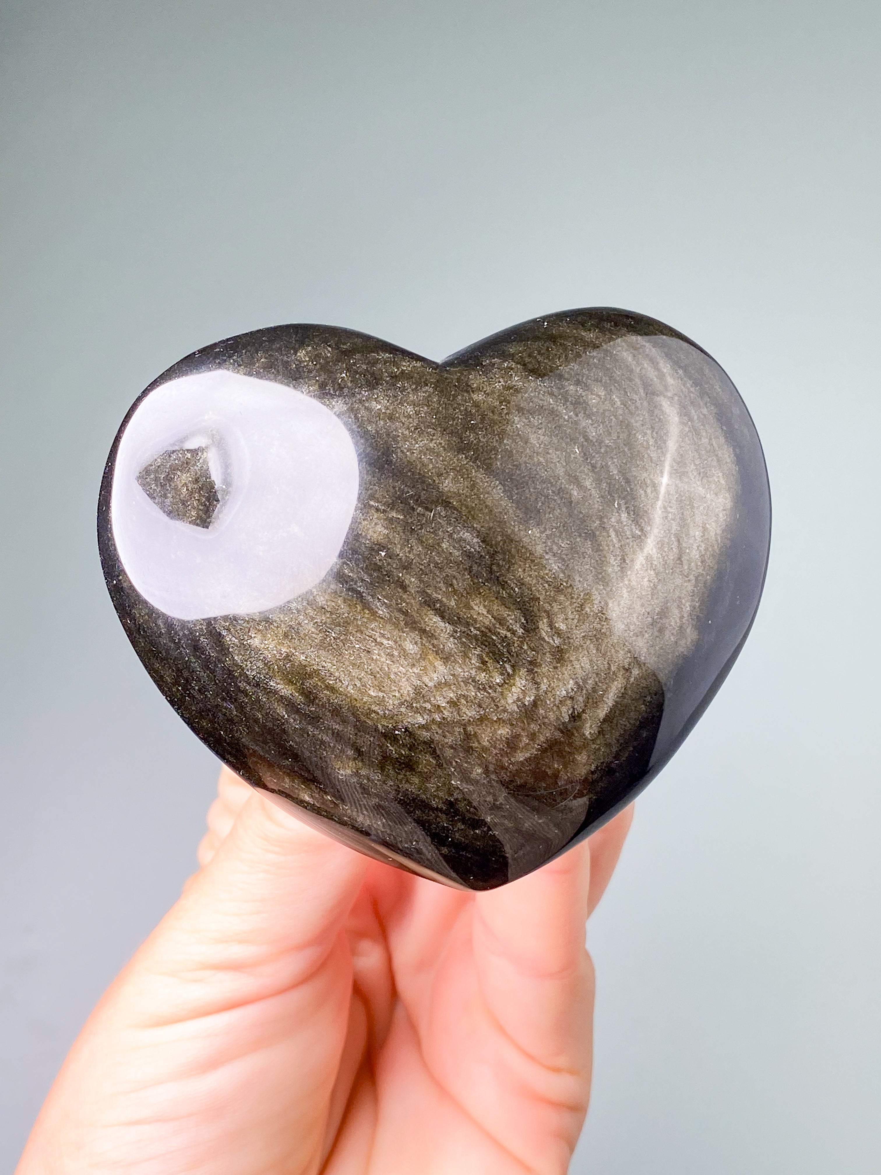 Guld obsidian måne