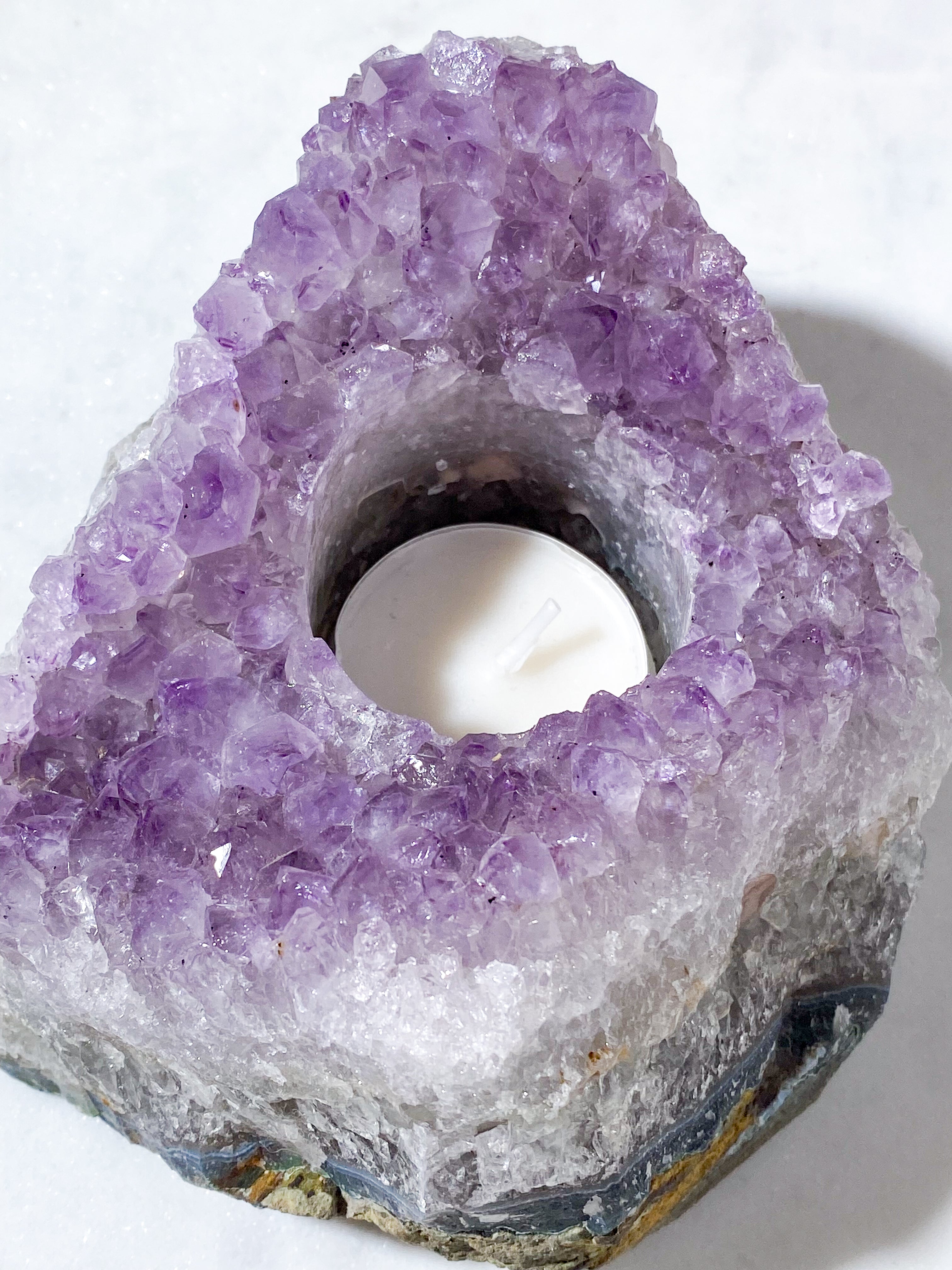 Ametyst Fyrfadsholder (Nr. 31)