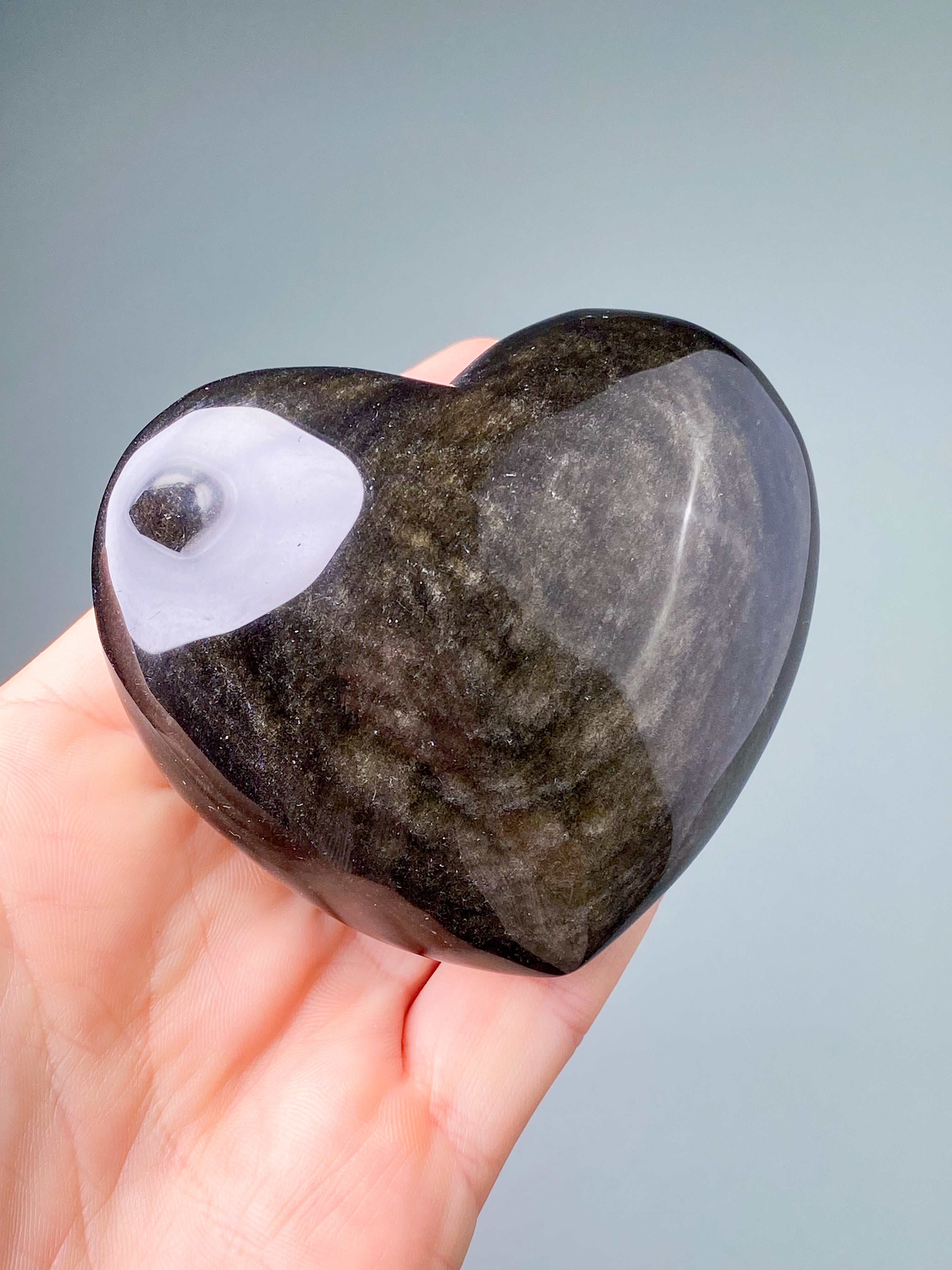 Guld obsidian måne