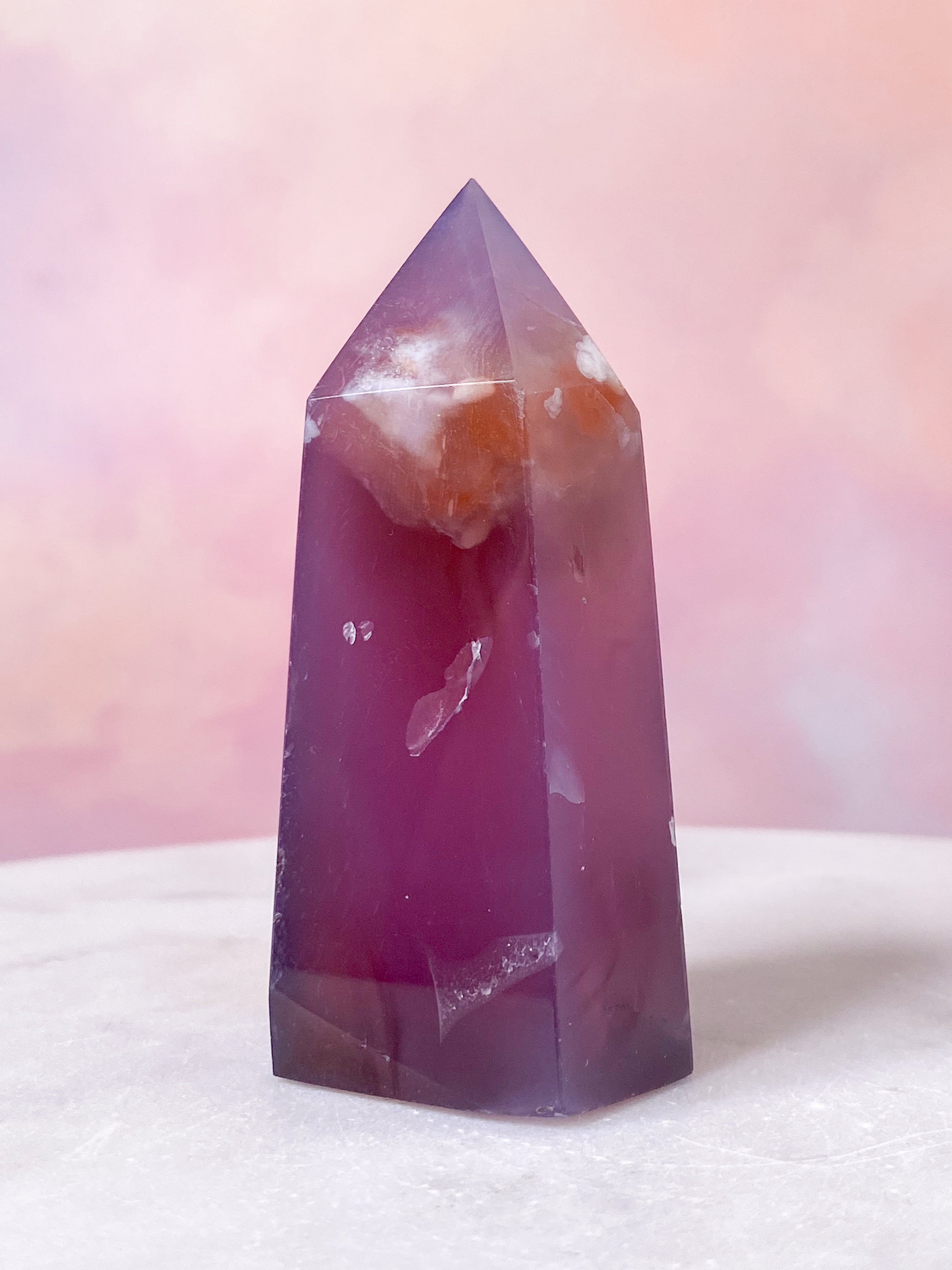 Blomme Blomster Agat Tårn (Nr. 12)