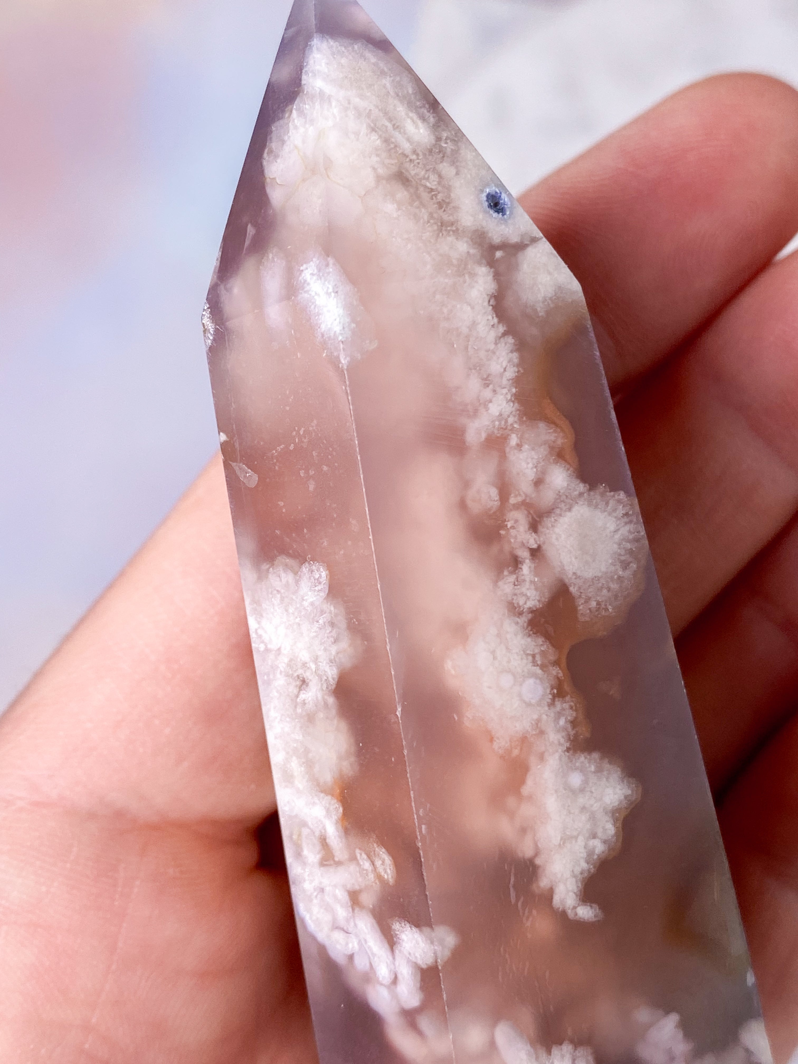 Blomme Blomster Agat Tårn (Nr. 13)