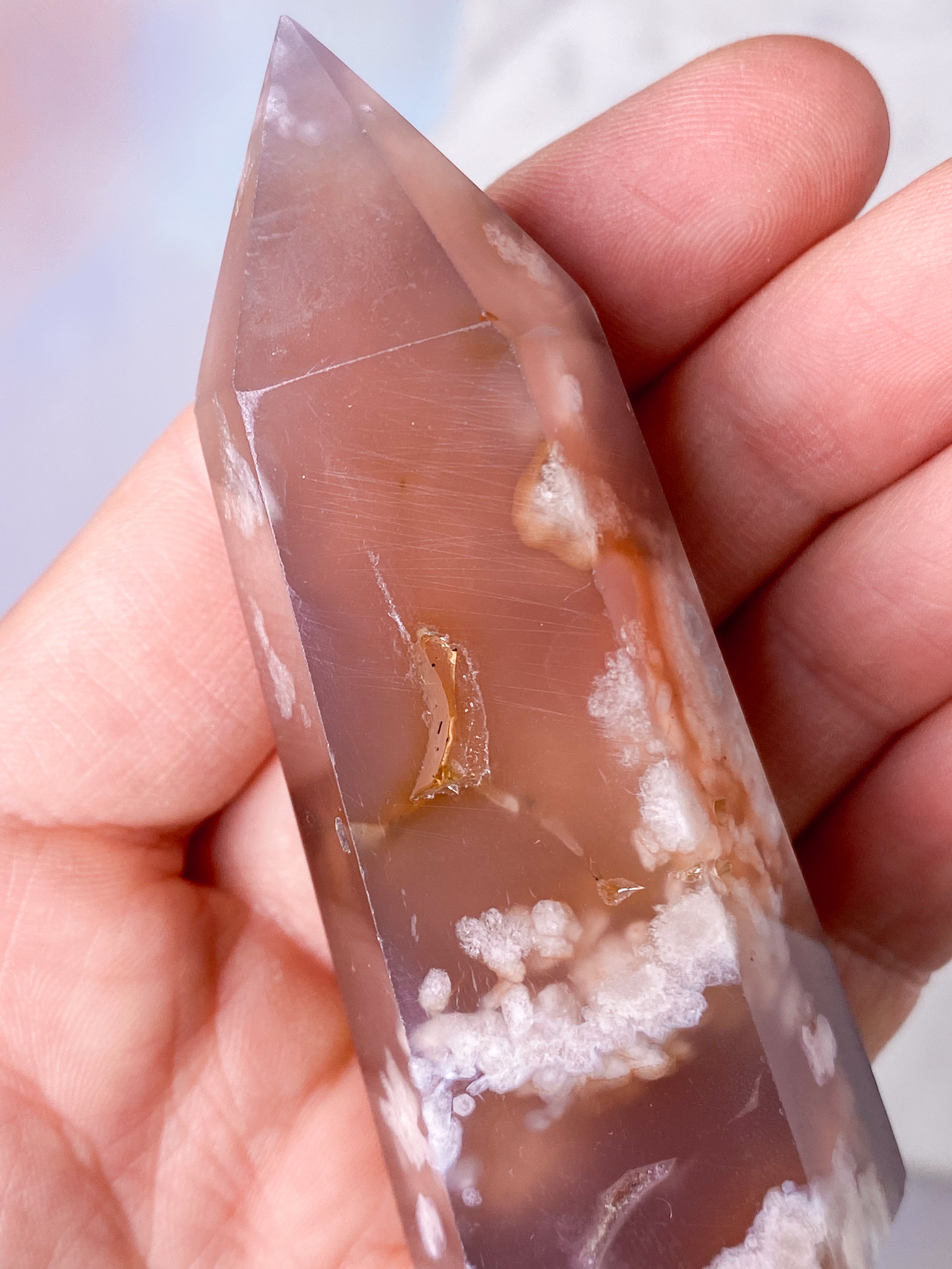 Blomme Blomster Agat Tårn (Nr. 13)