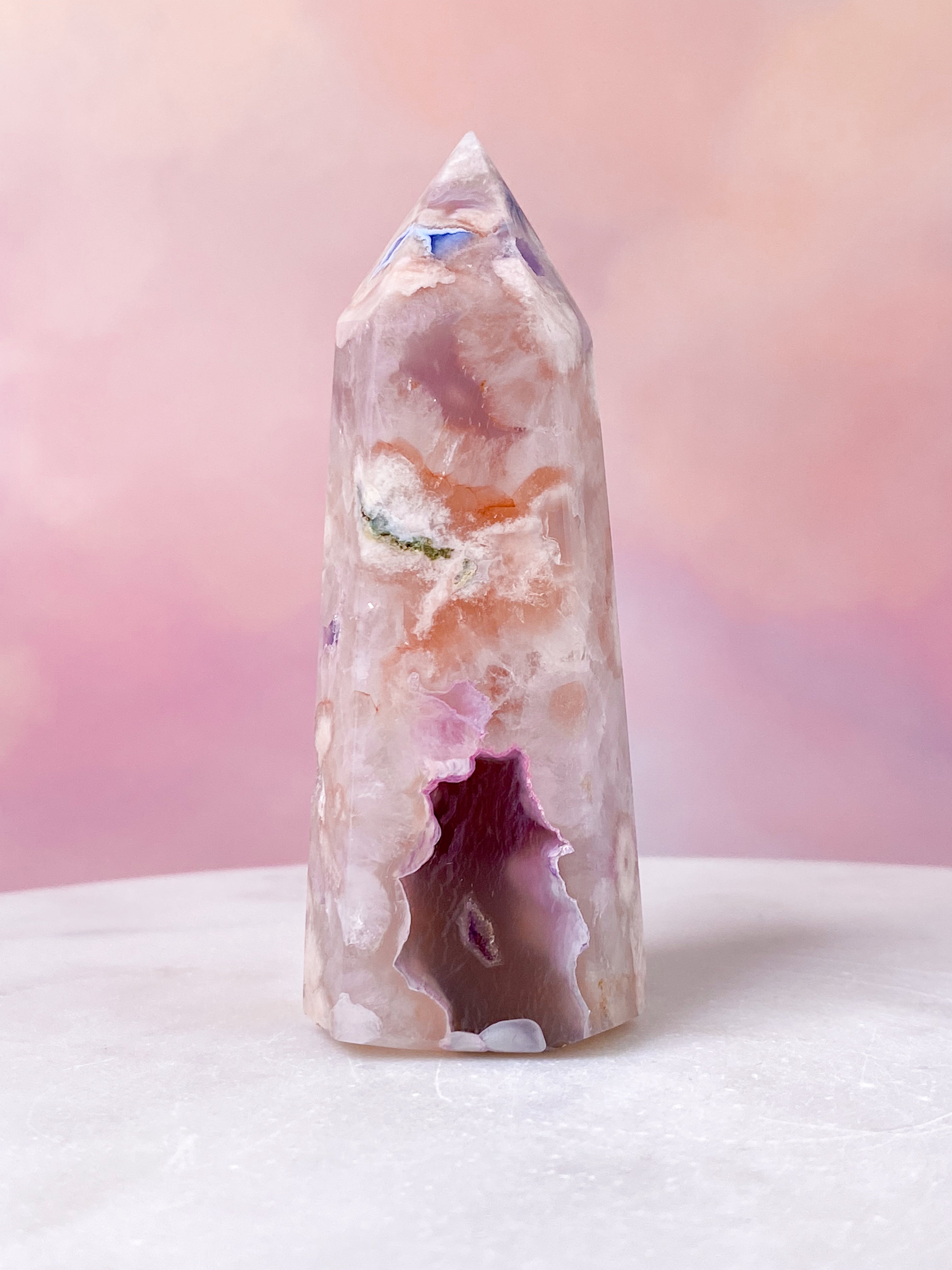 Blomme Blomster Agat Tårn (Nr. 15)