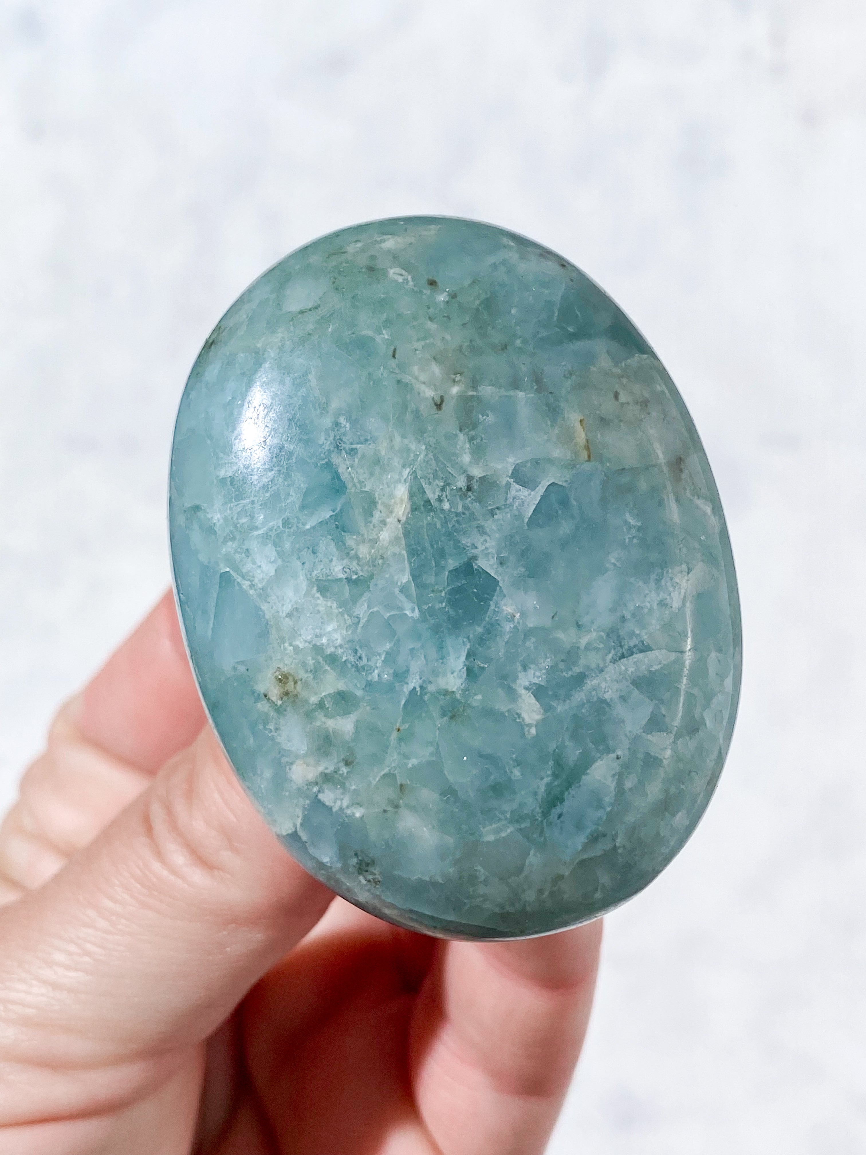 Akvamarin Palmstone (Nr. 5)