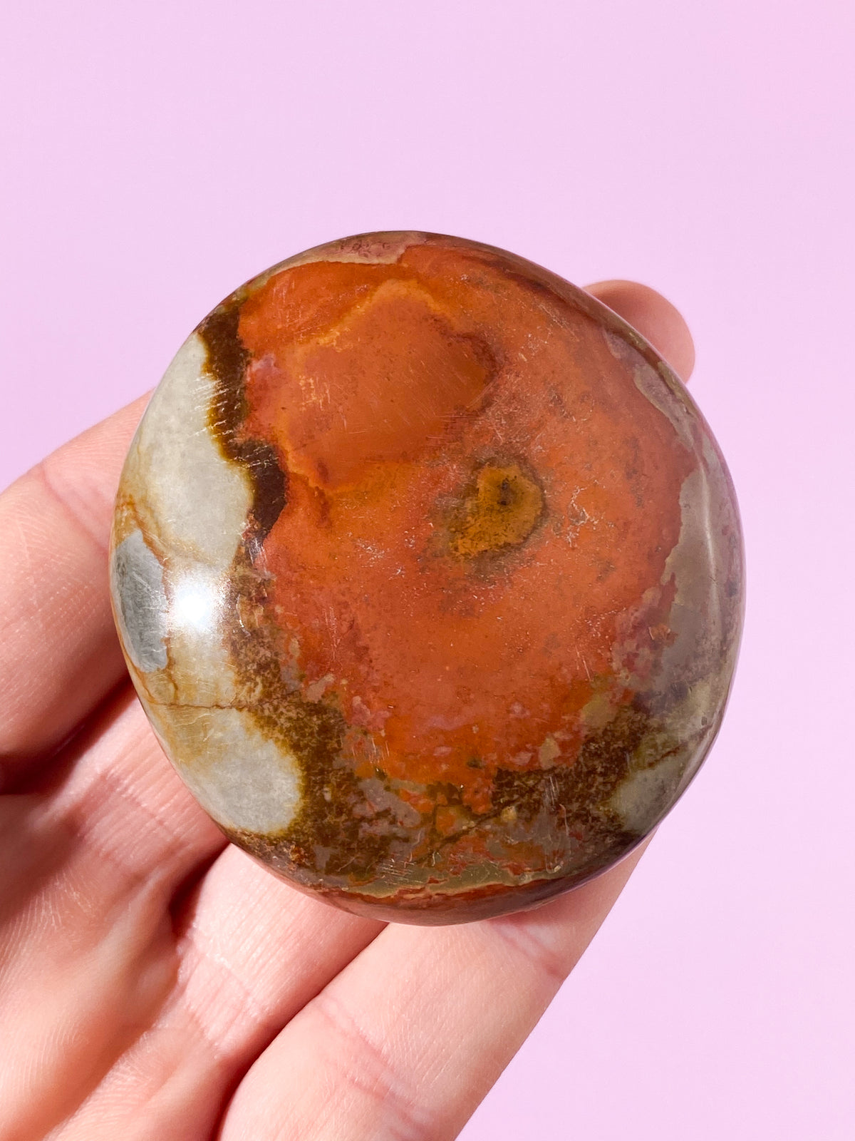 Polychrome Jaspis Palmstone (Nr. 6)