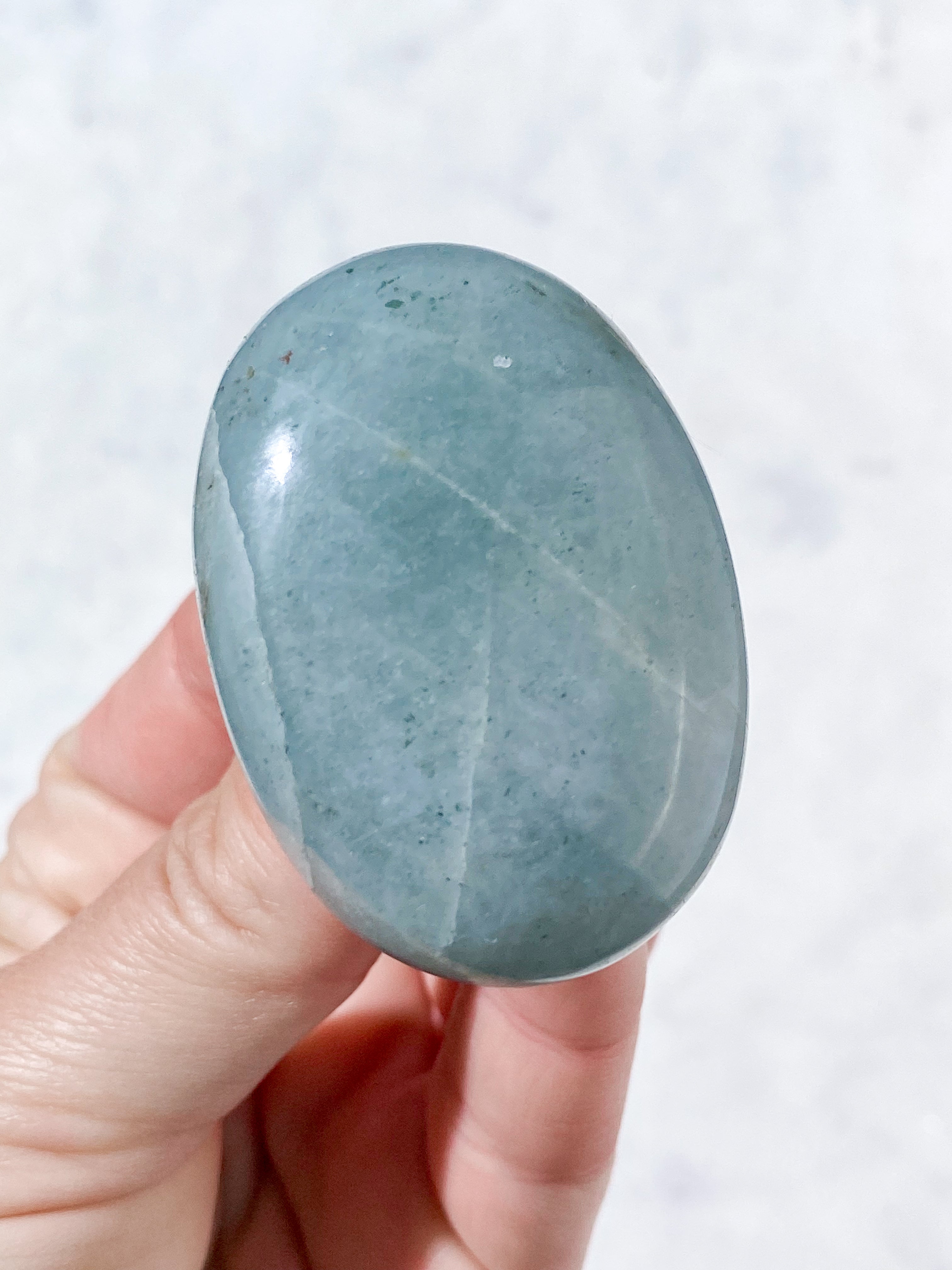Akvamarin Palmstone (Nr. 9)