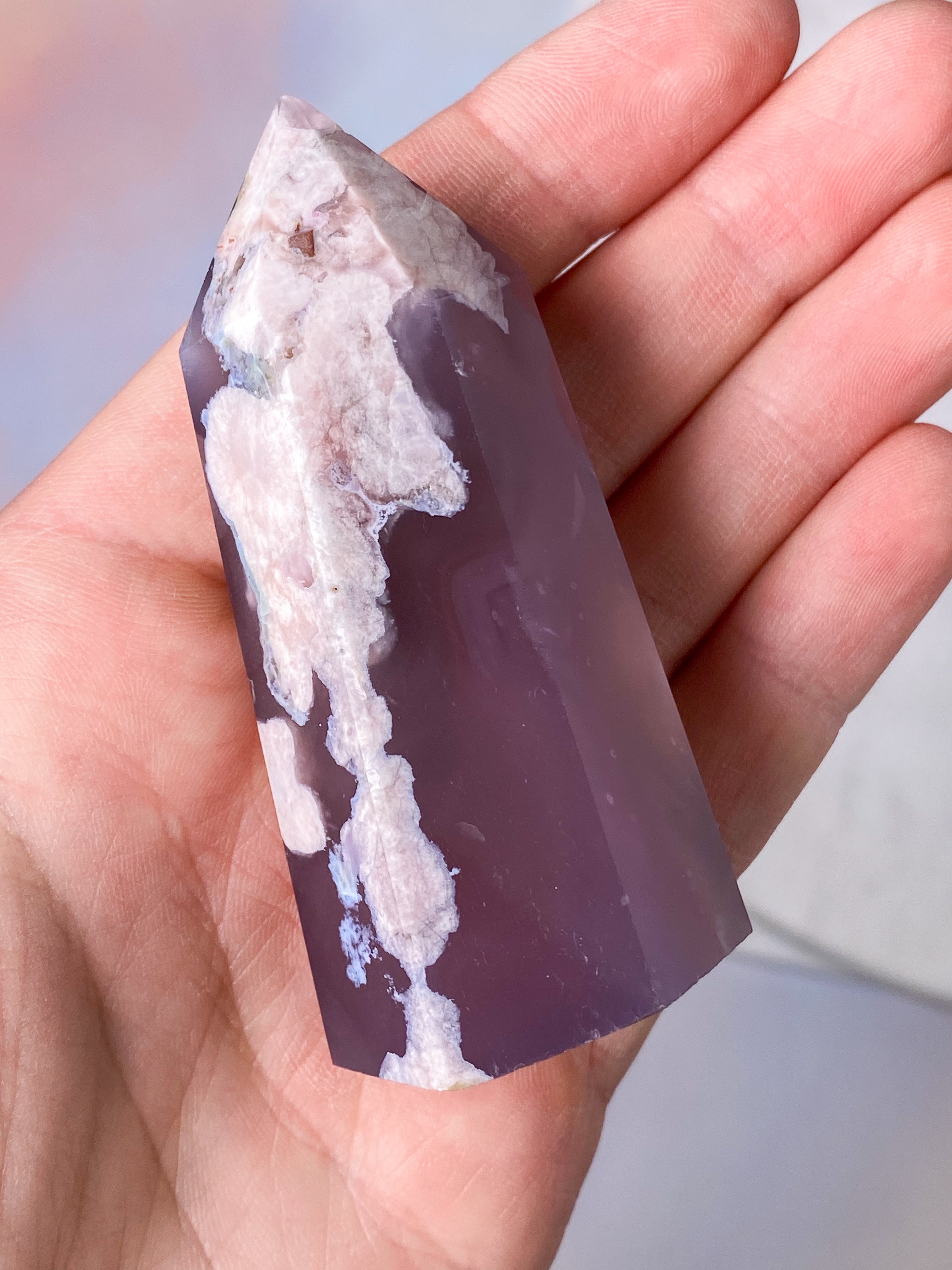 Blomme Blomster Agat Tårn (Nr. 23)