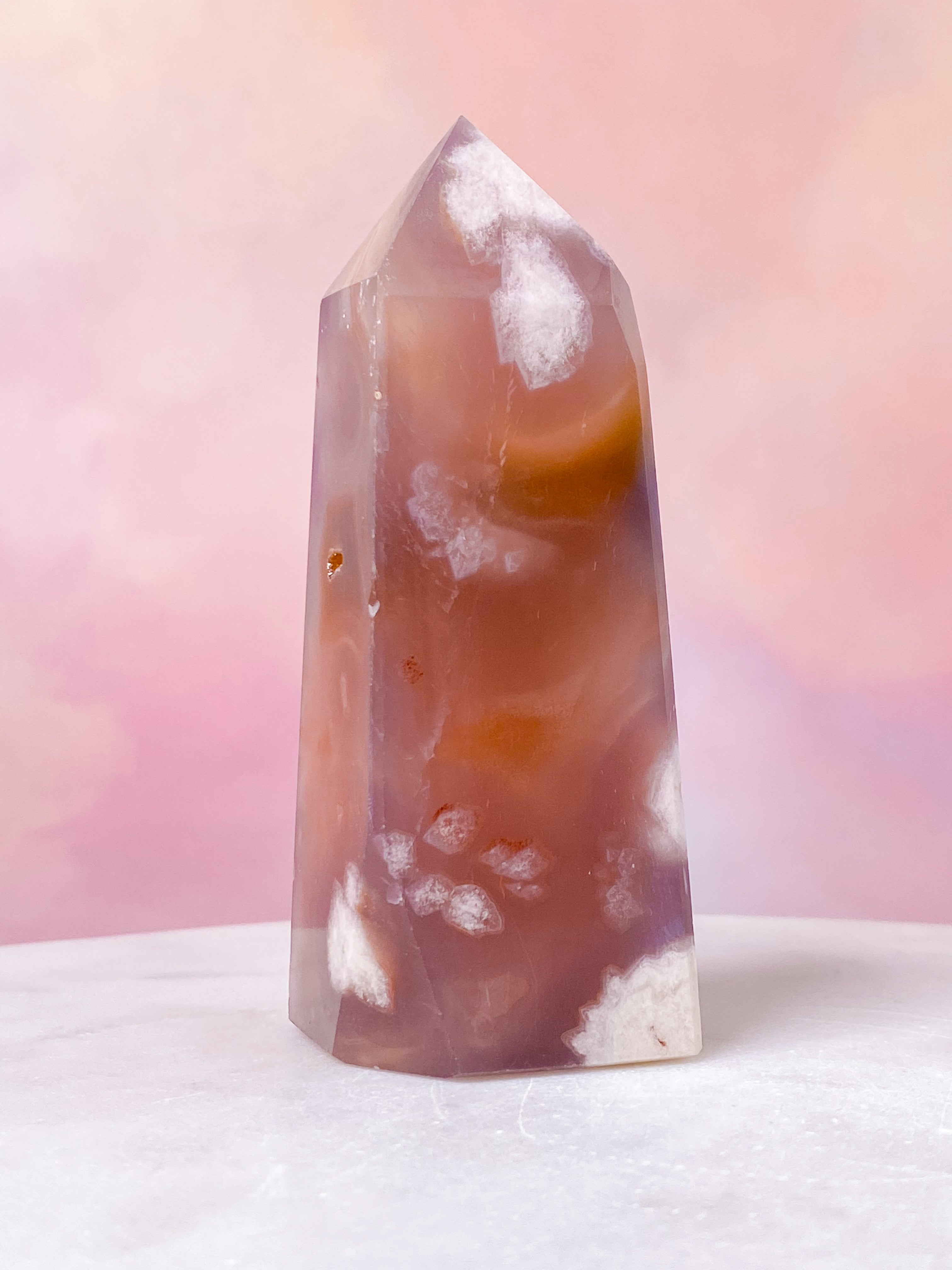 Blomme Blomster Agat Tårn (Nr. 24)