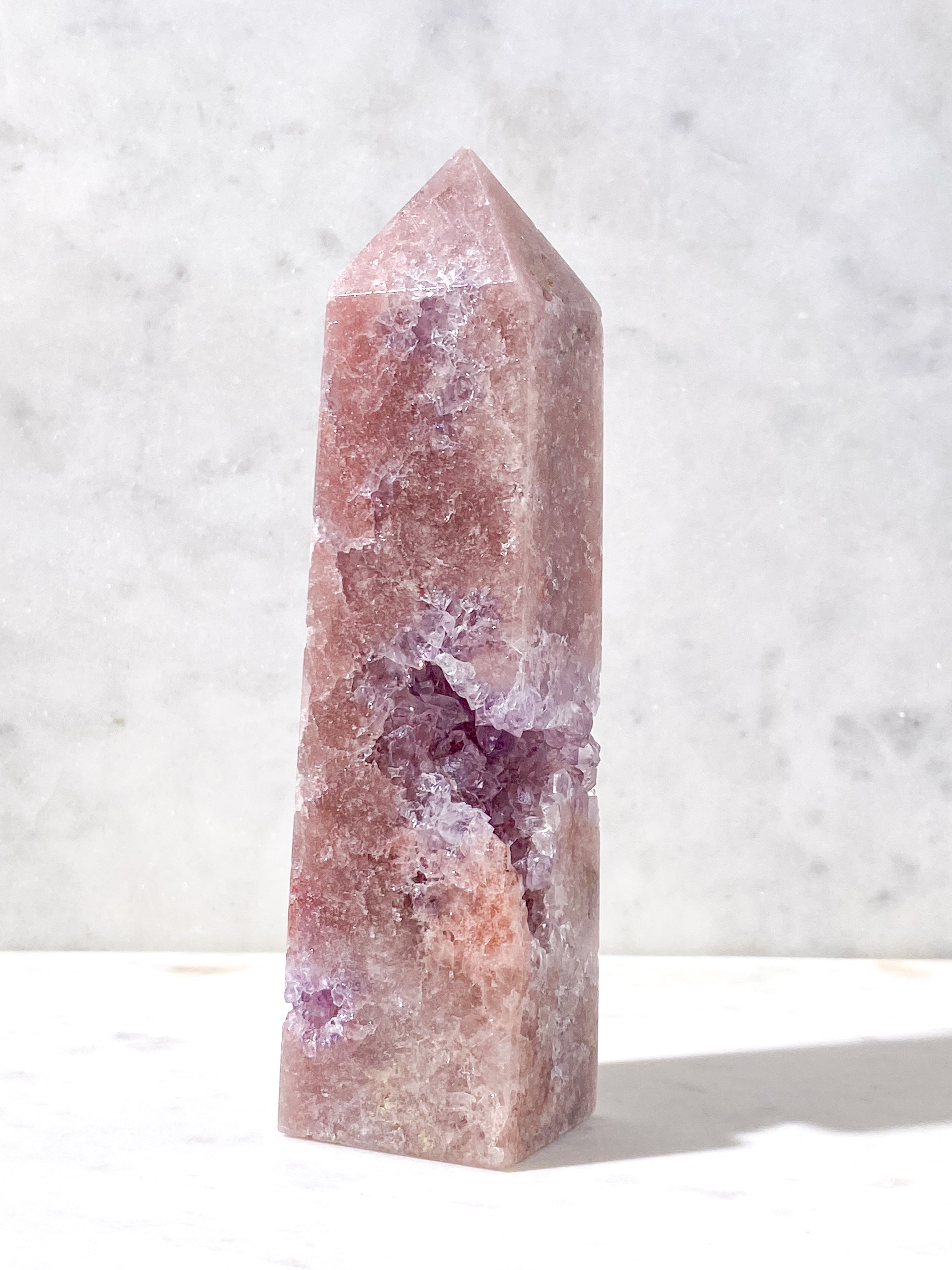 Pink Ametyst Tårn (Nr. 37)
