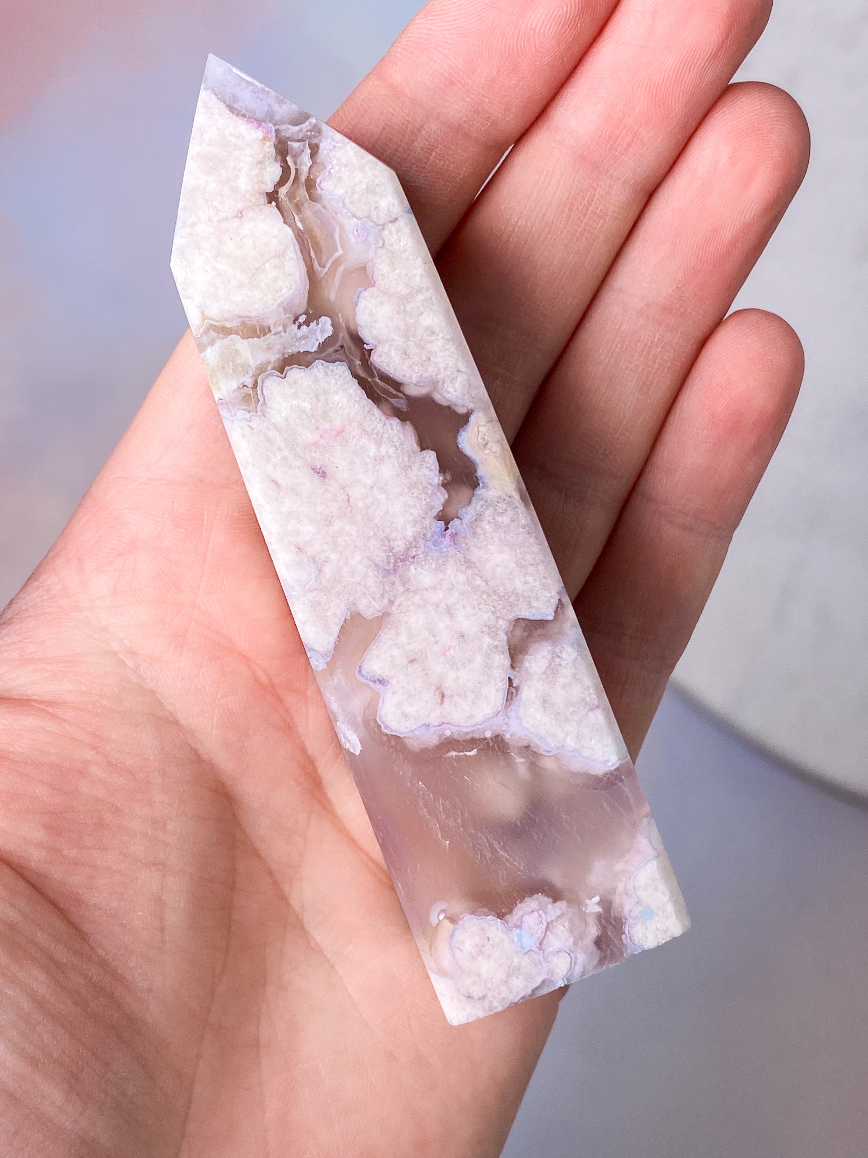 Blomme Blomster Agat Tårn (Nr. 26)