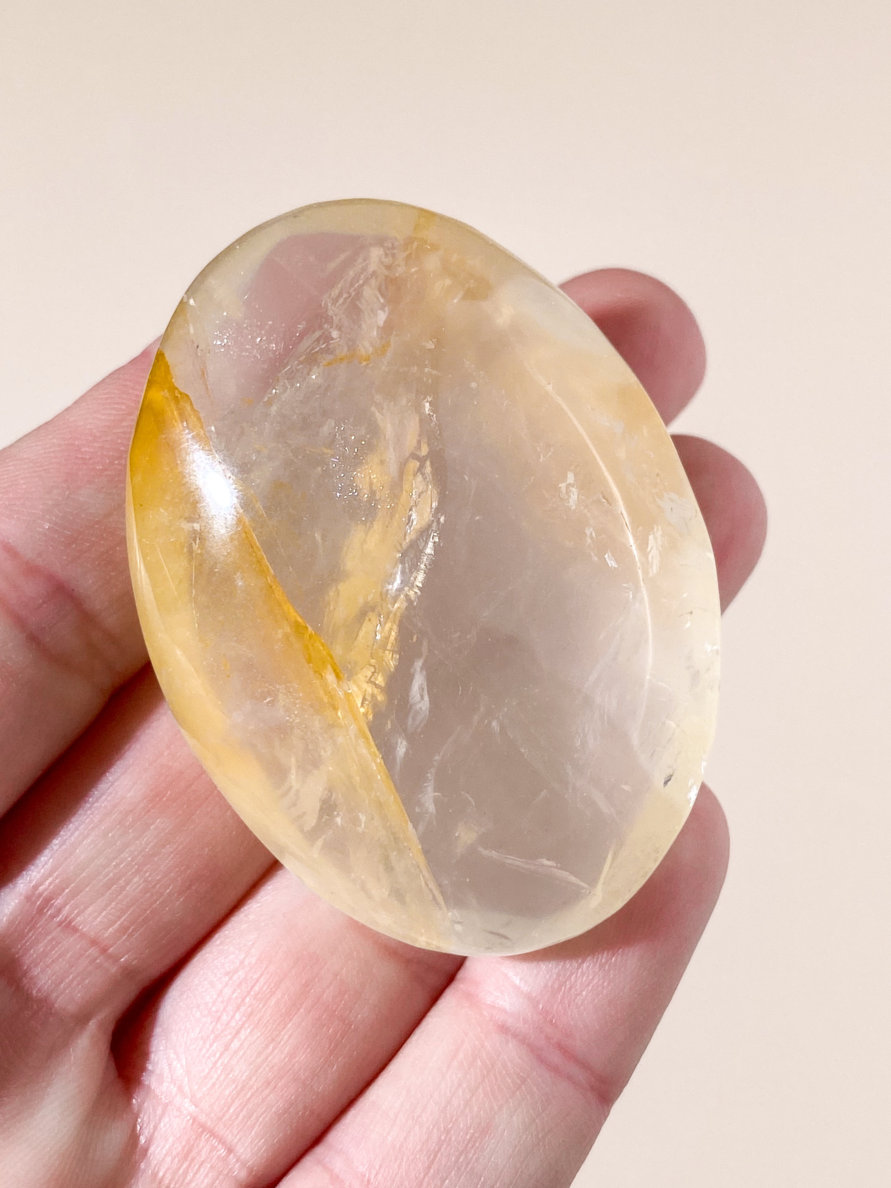 Lys Golden Healer Palmstone (Nr. 10)