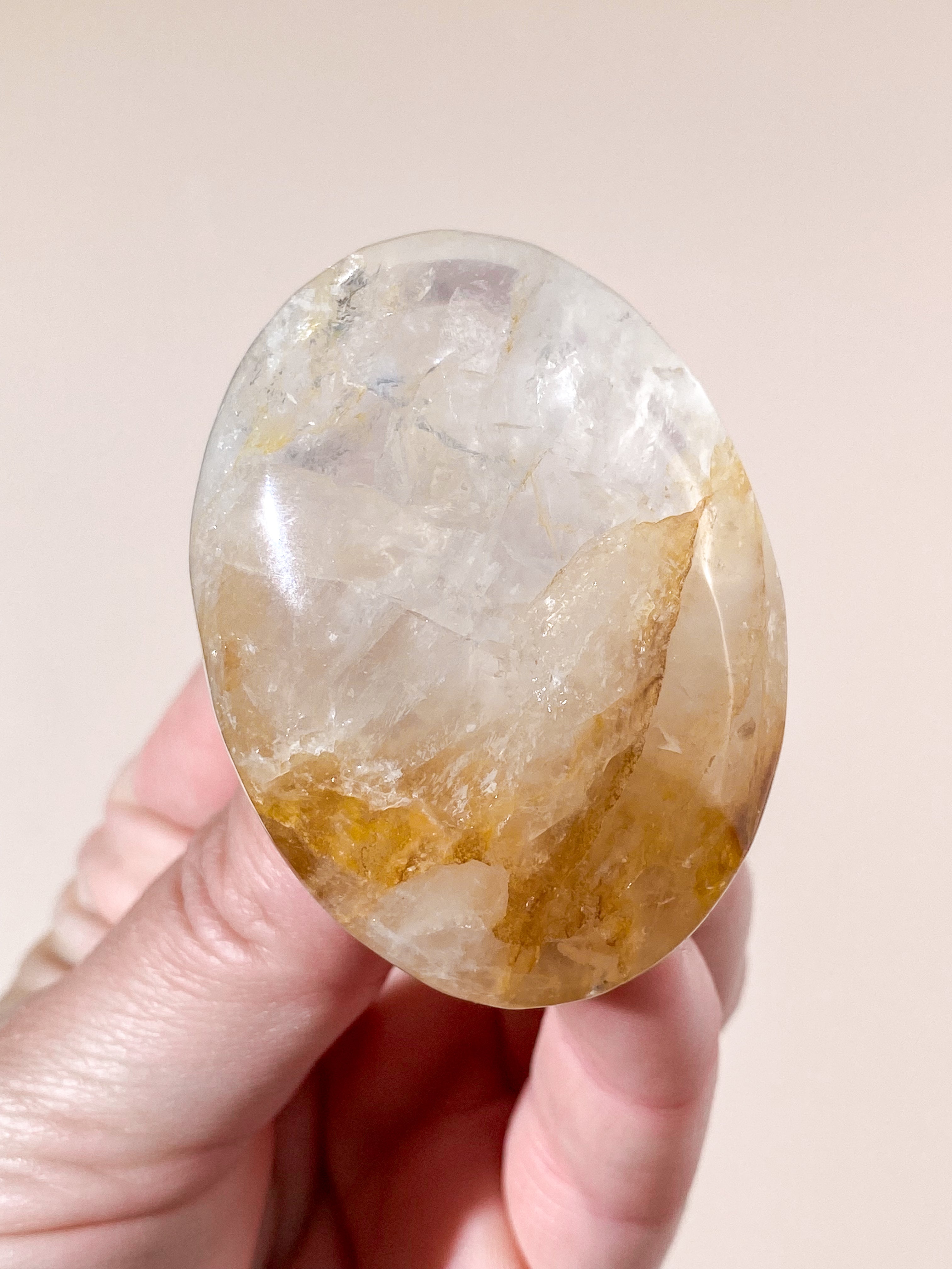 Lys Golden Healer Palmstone (Nr. 13)