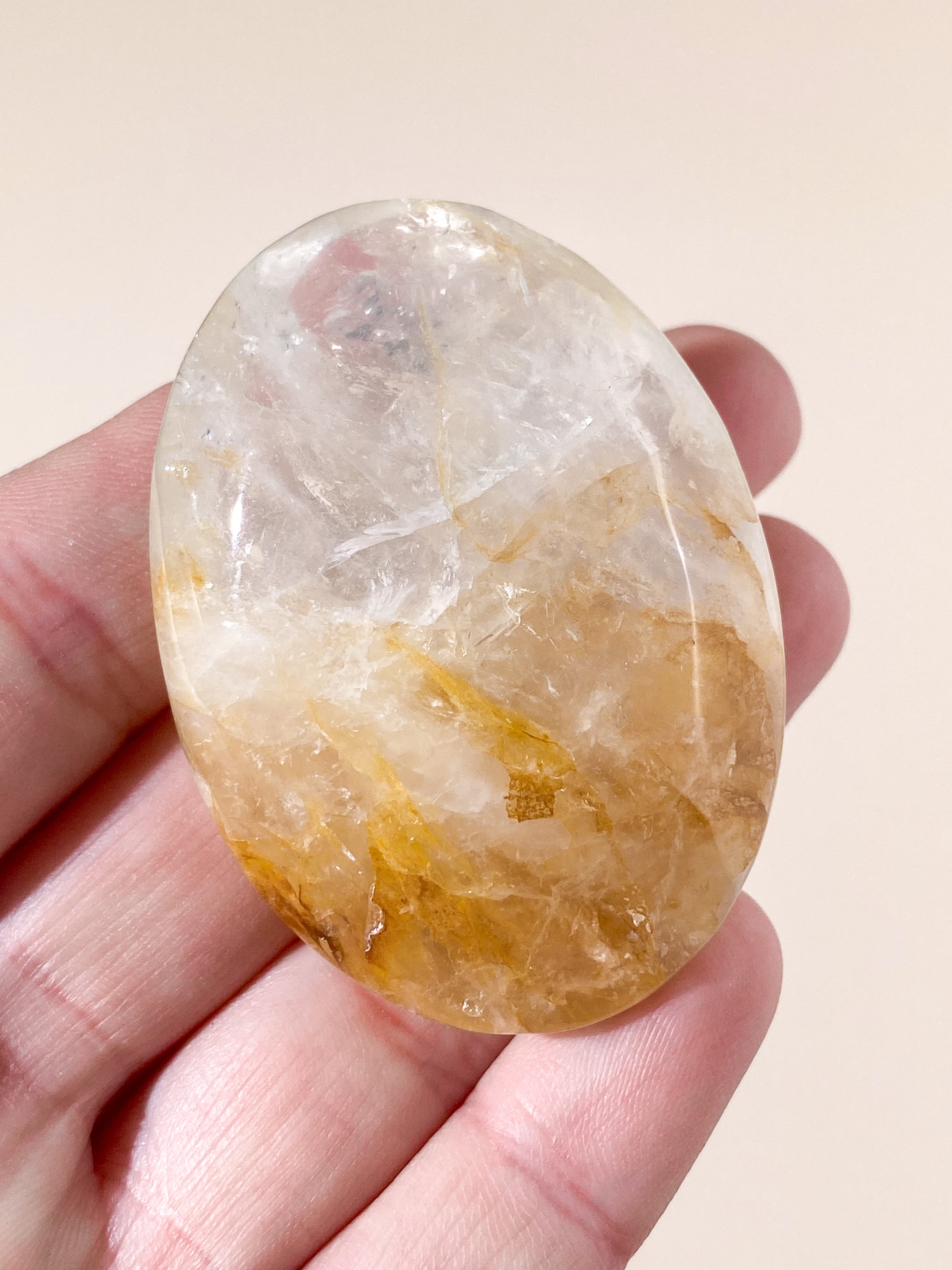 Lys Golden Healer Palmstone (Nr. 13)