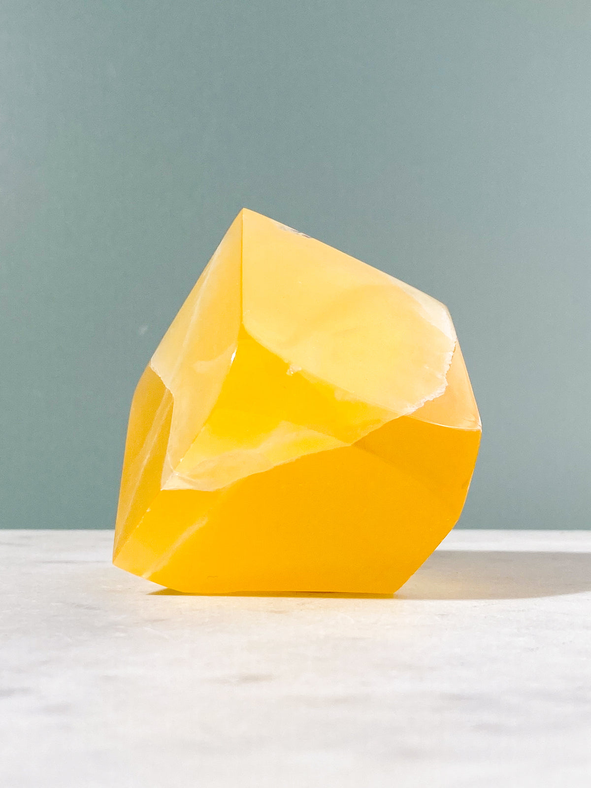 Honeycomb Calcit Kube (Nr. 1)