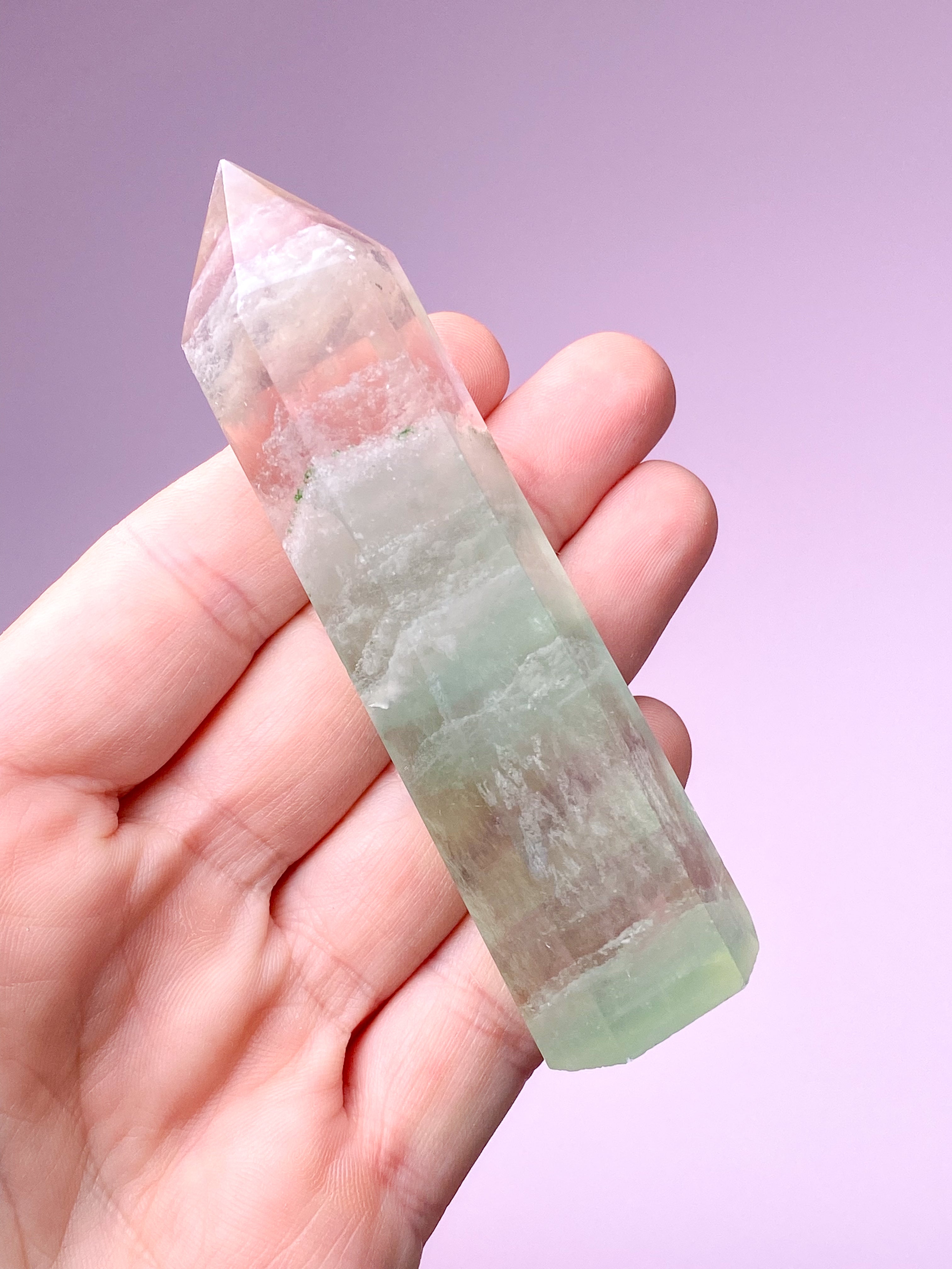 Regnbue Fluorit Tårn (Nr. 7)
