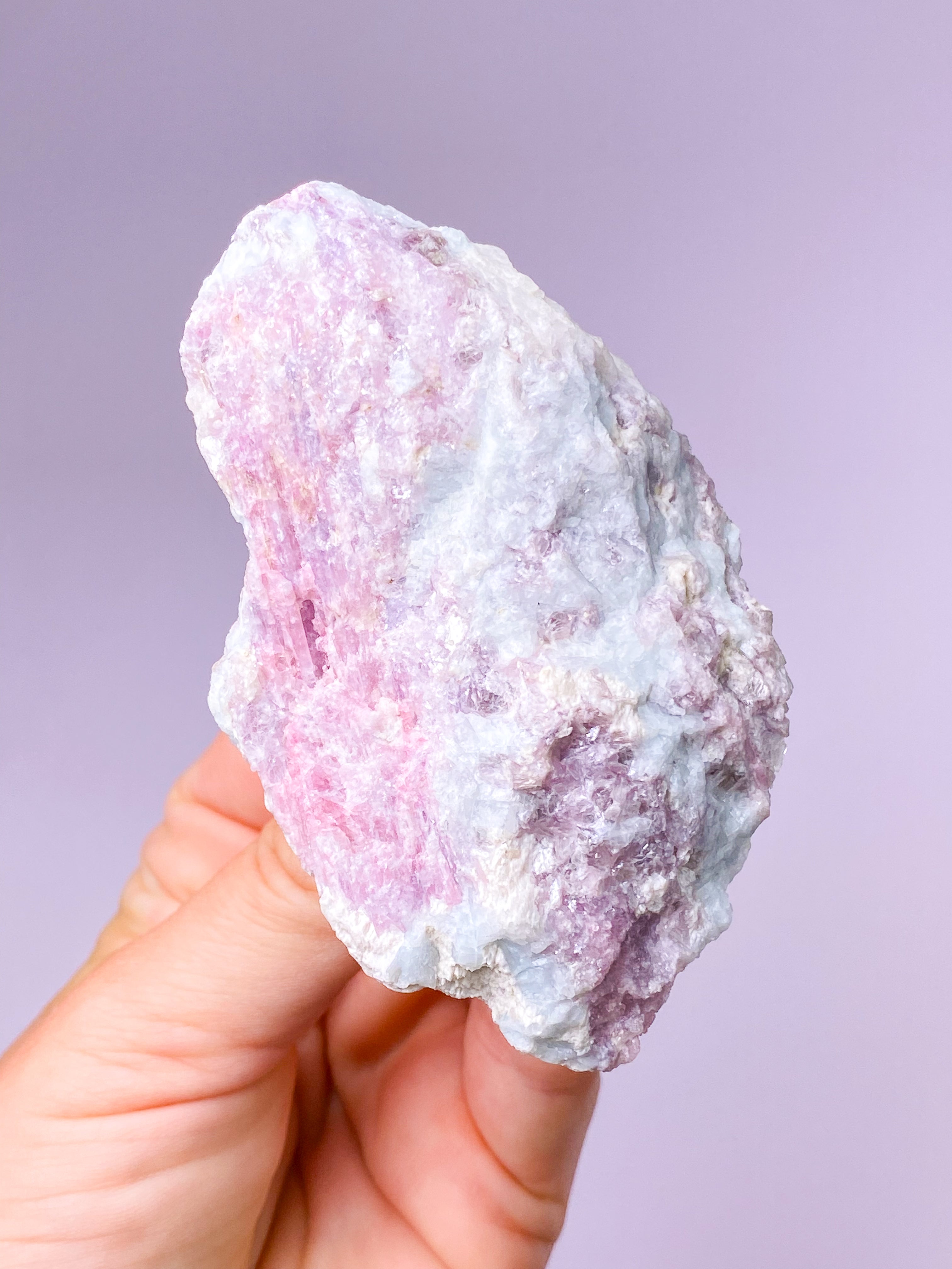 Pink Turmalin Klynge (Nr. 8)