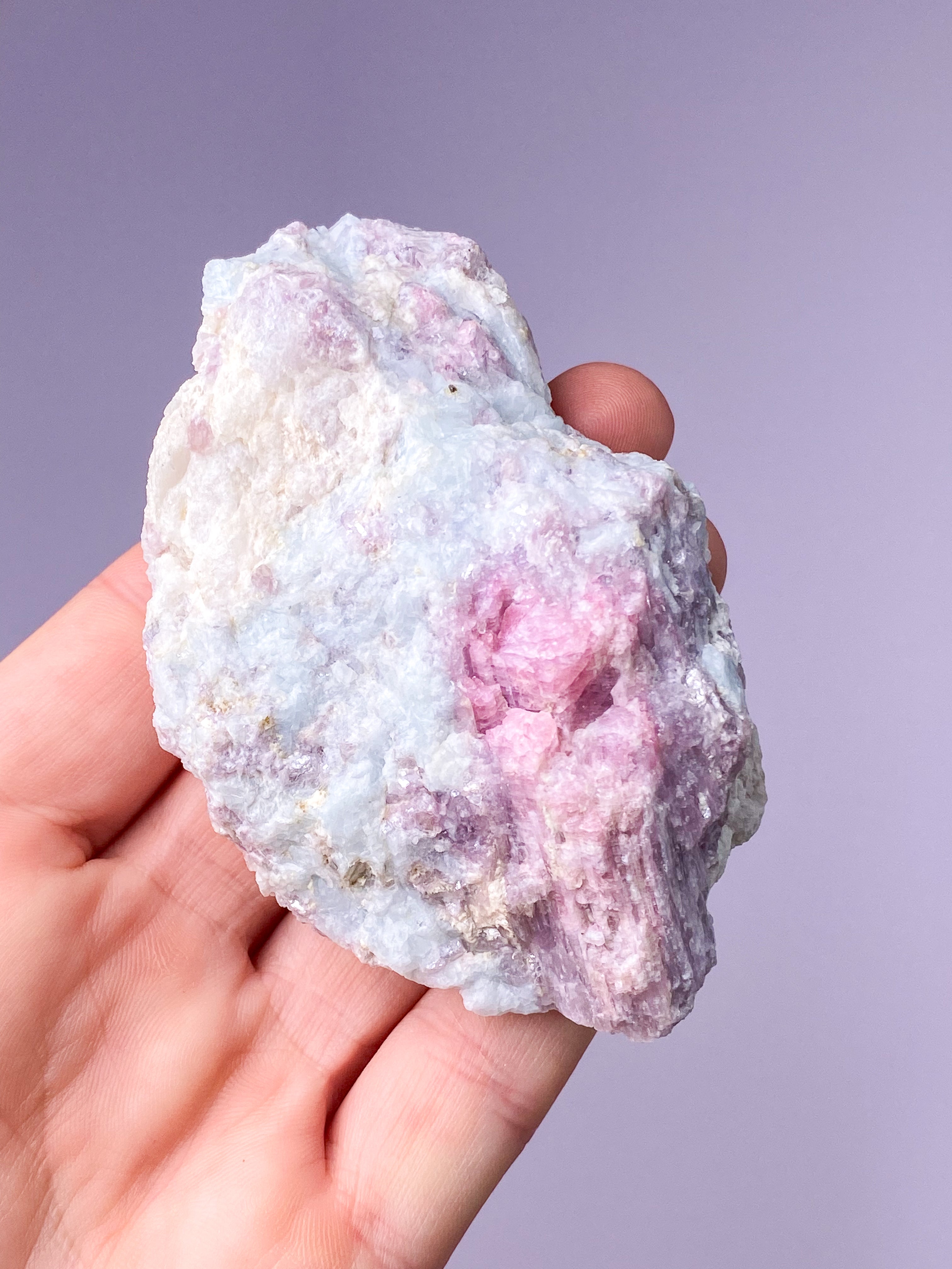 Pink Turmalin Klynge (Nr. 8)