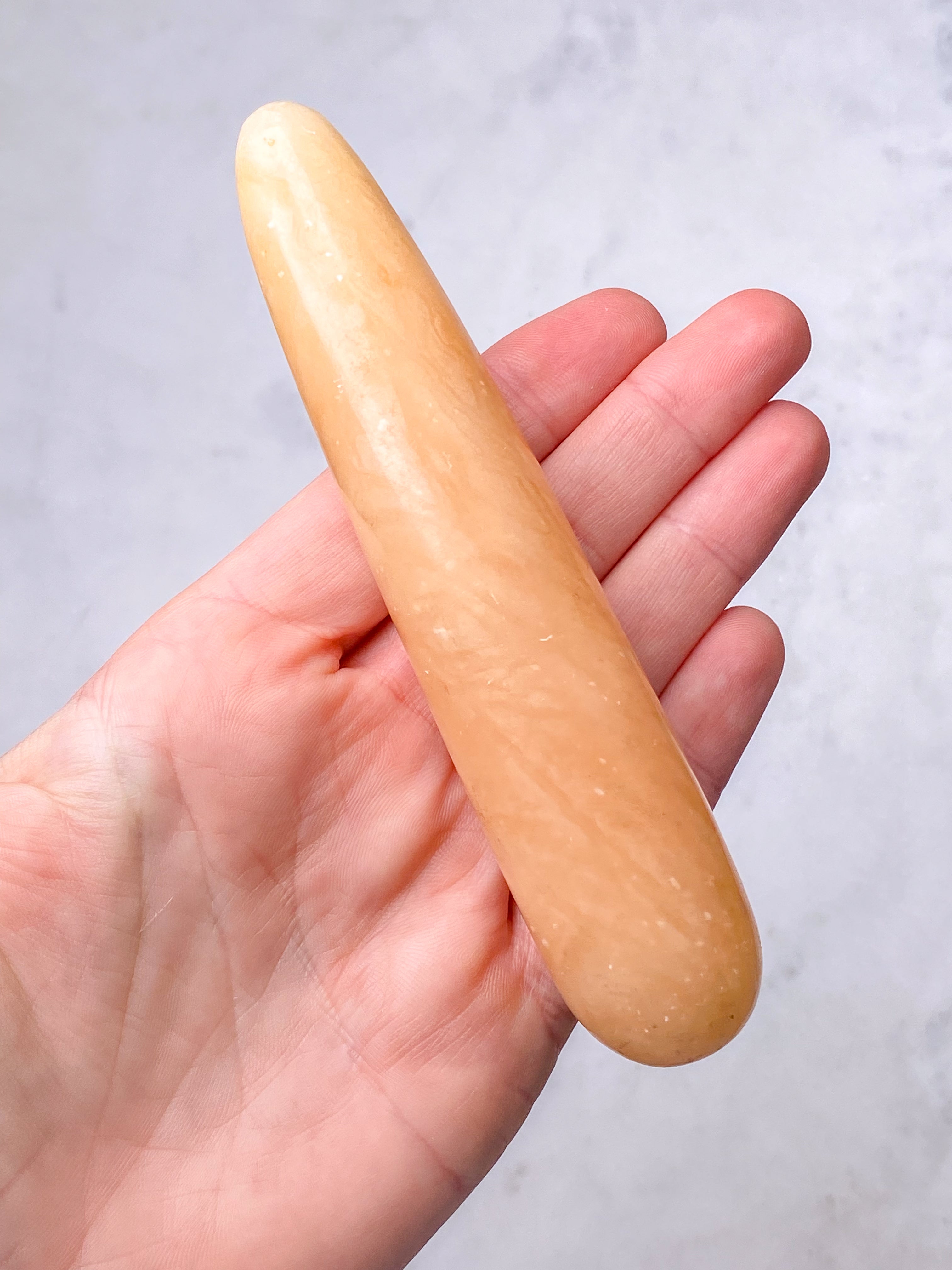 Orange Twist Calcit Wand (Nr. 1)