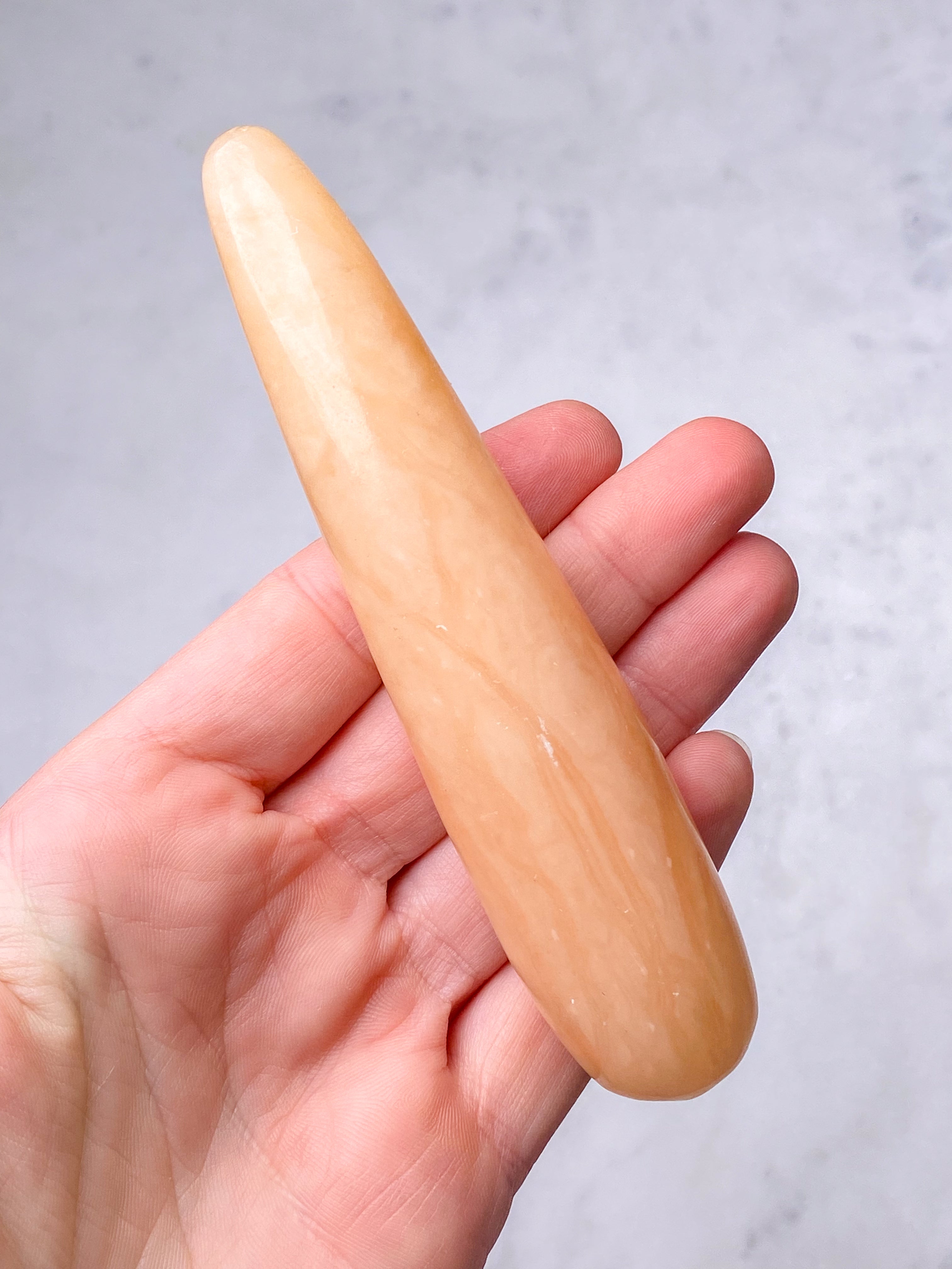 Orange Twist Calcit Wand (Nr. 3)