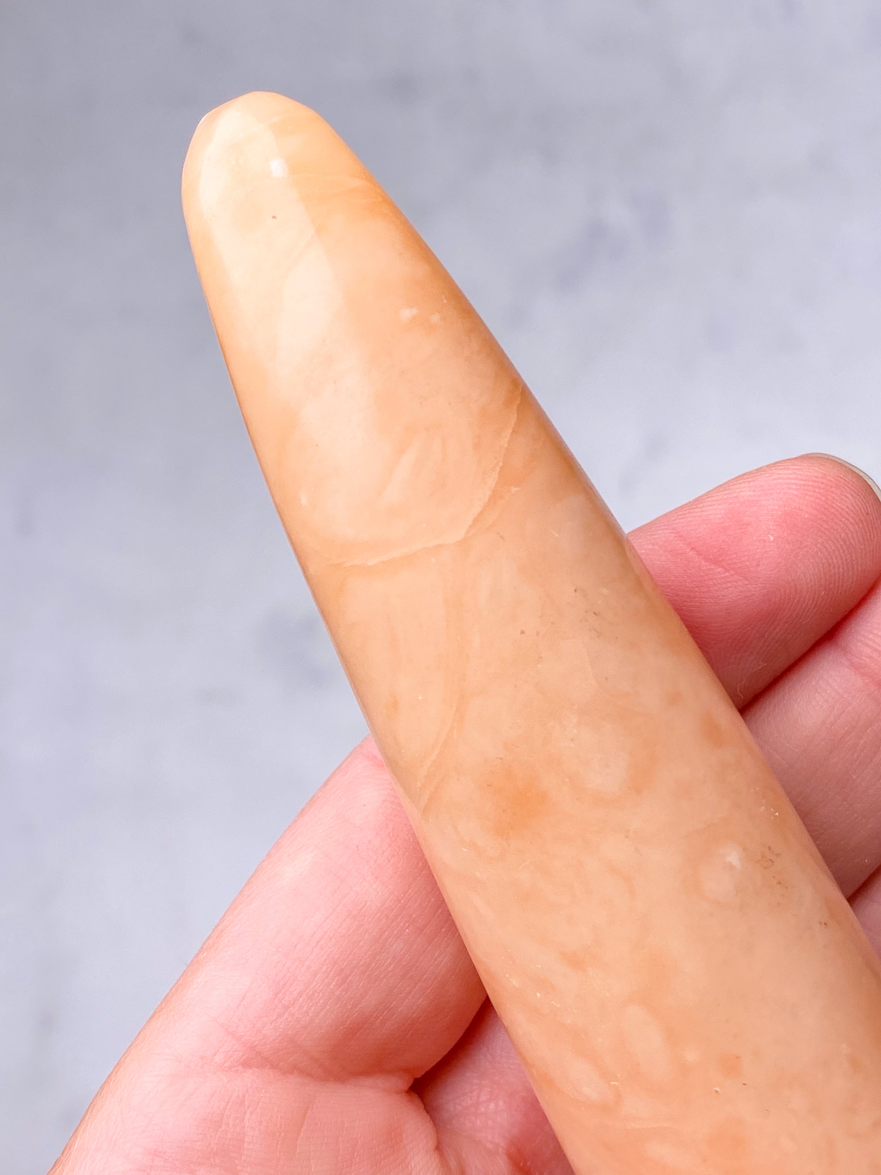 Orange Twist Calcit Wand (Nr. 4)