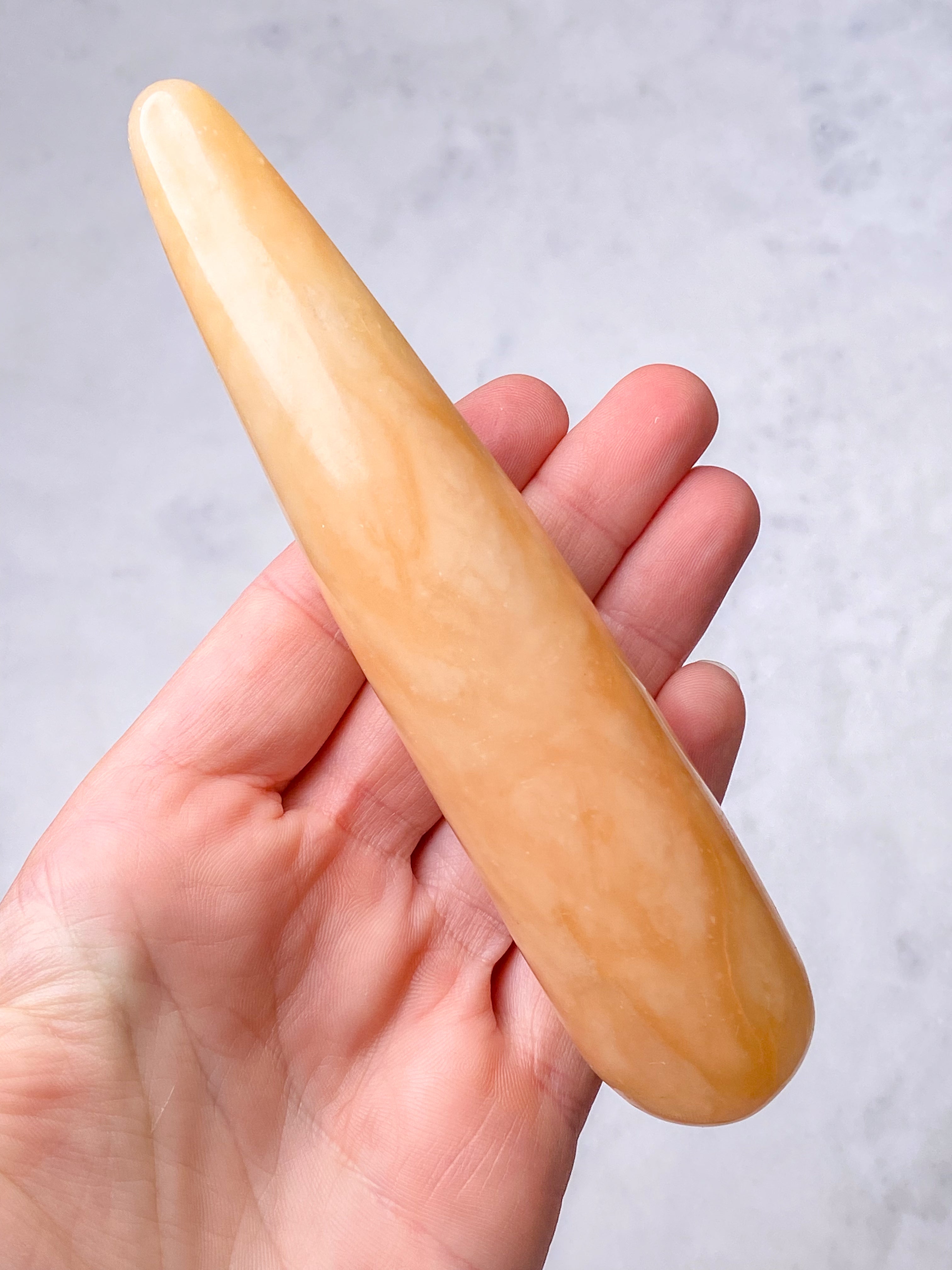 Orange Twist Calcit Wand (Nr. 5)