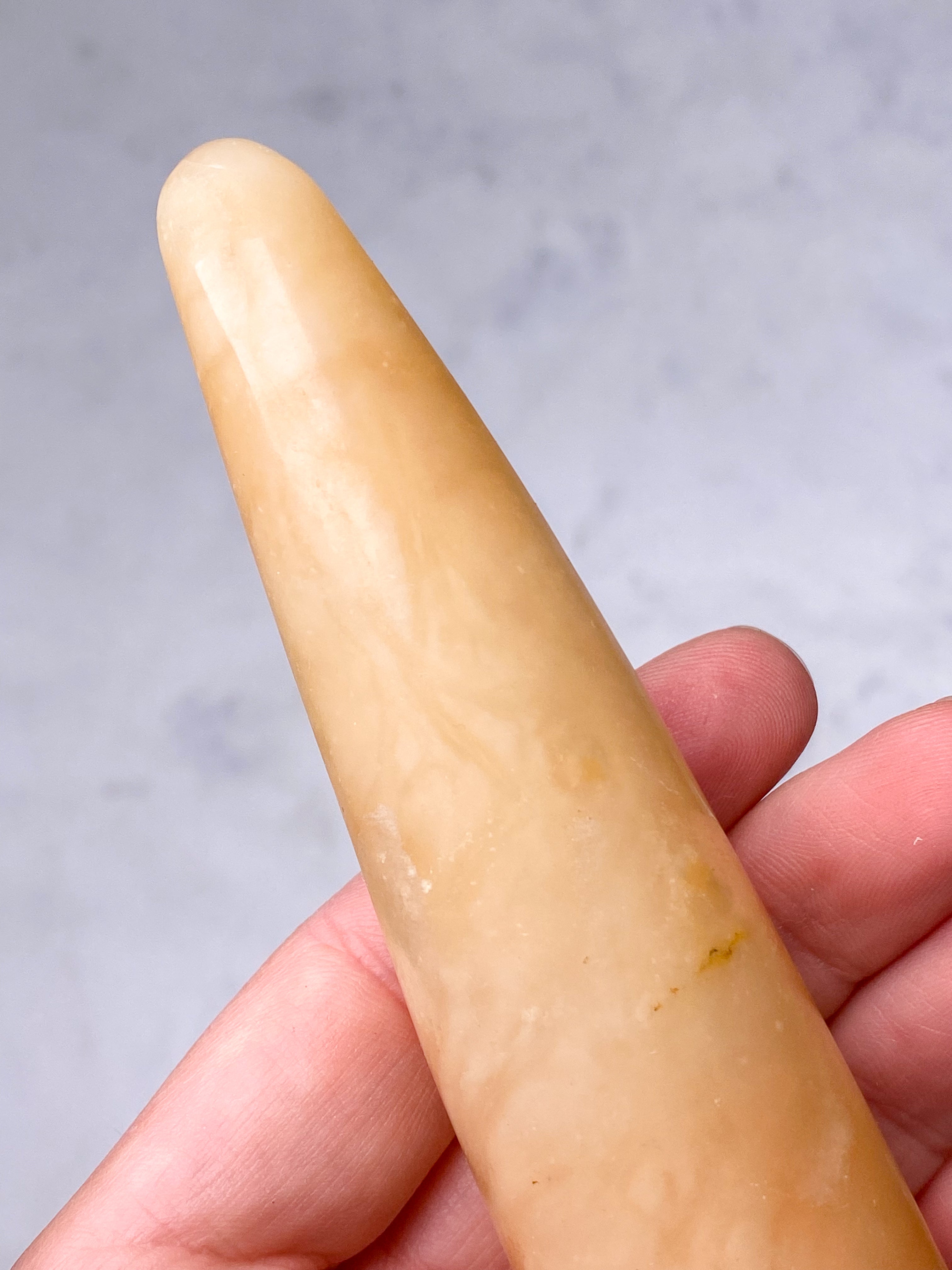 Orange Twist Calcit Wand (Nr. 5)
