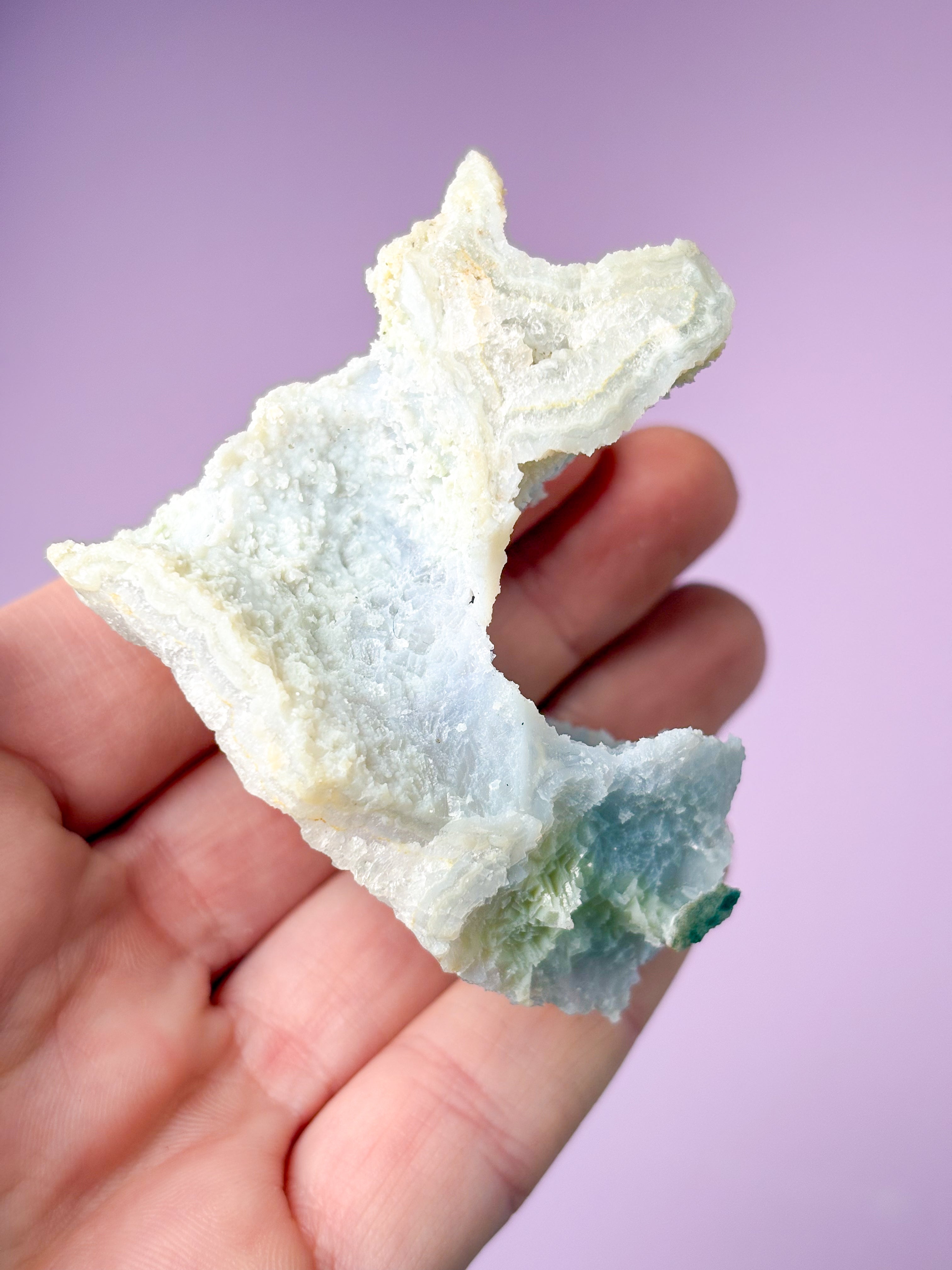 Etched Blonde Agat (Nr. 3)