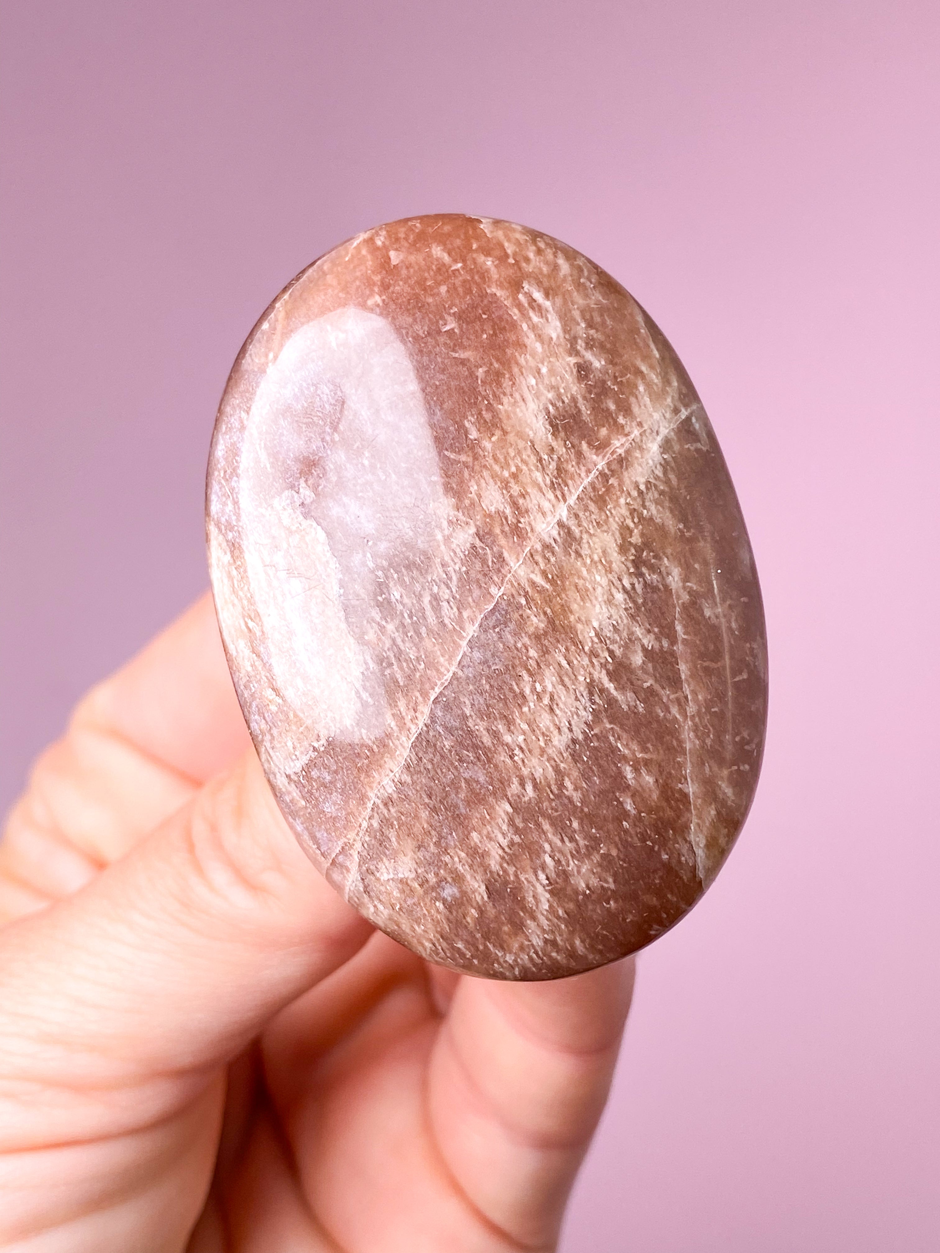 Rainbow Moonstone Palmstone