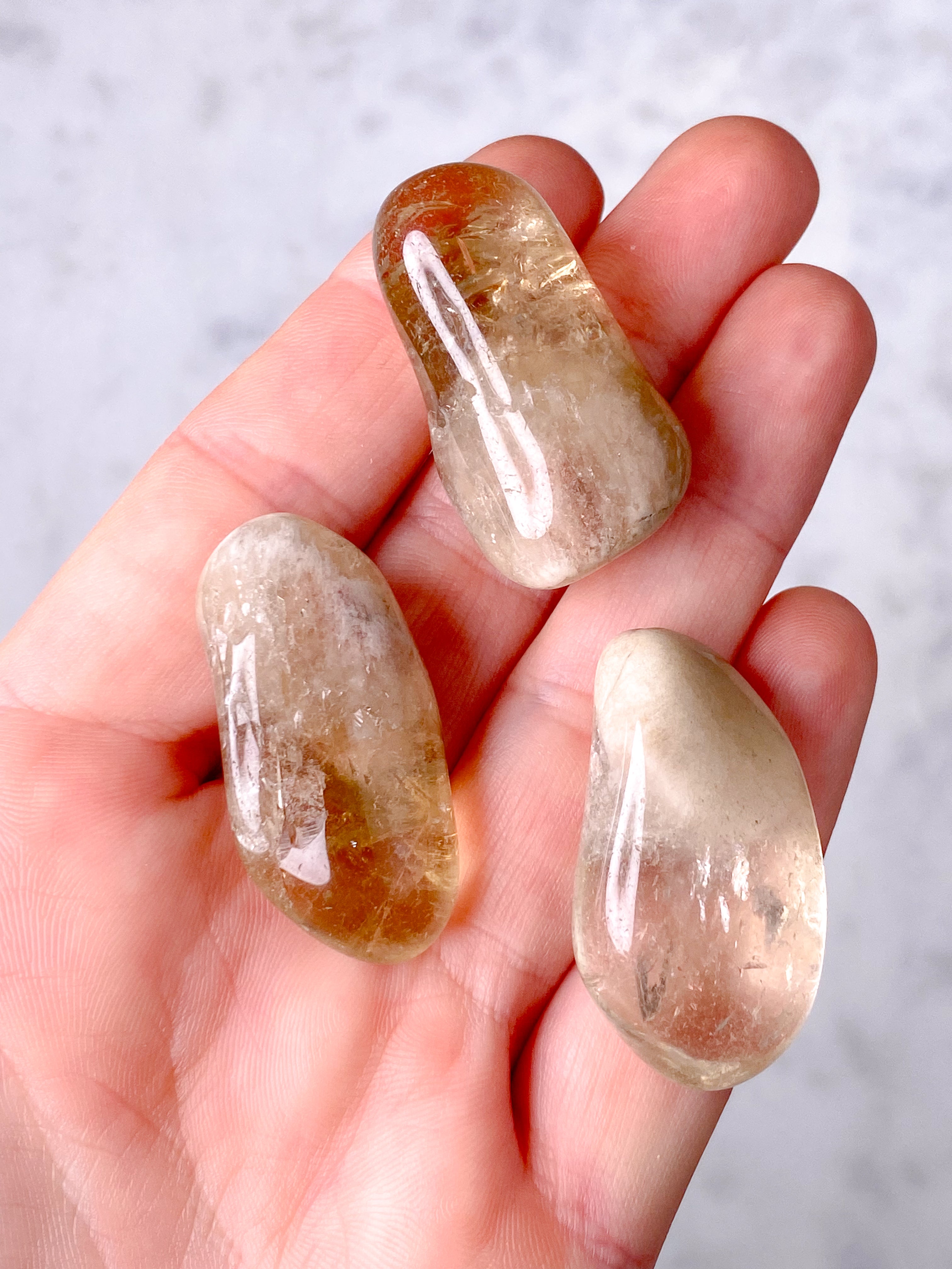 Citrine Pocket Stone (Real)