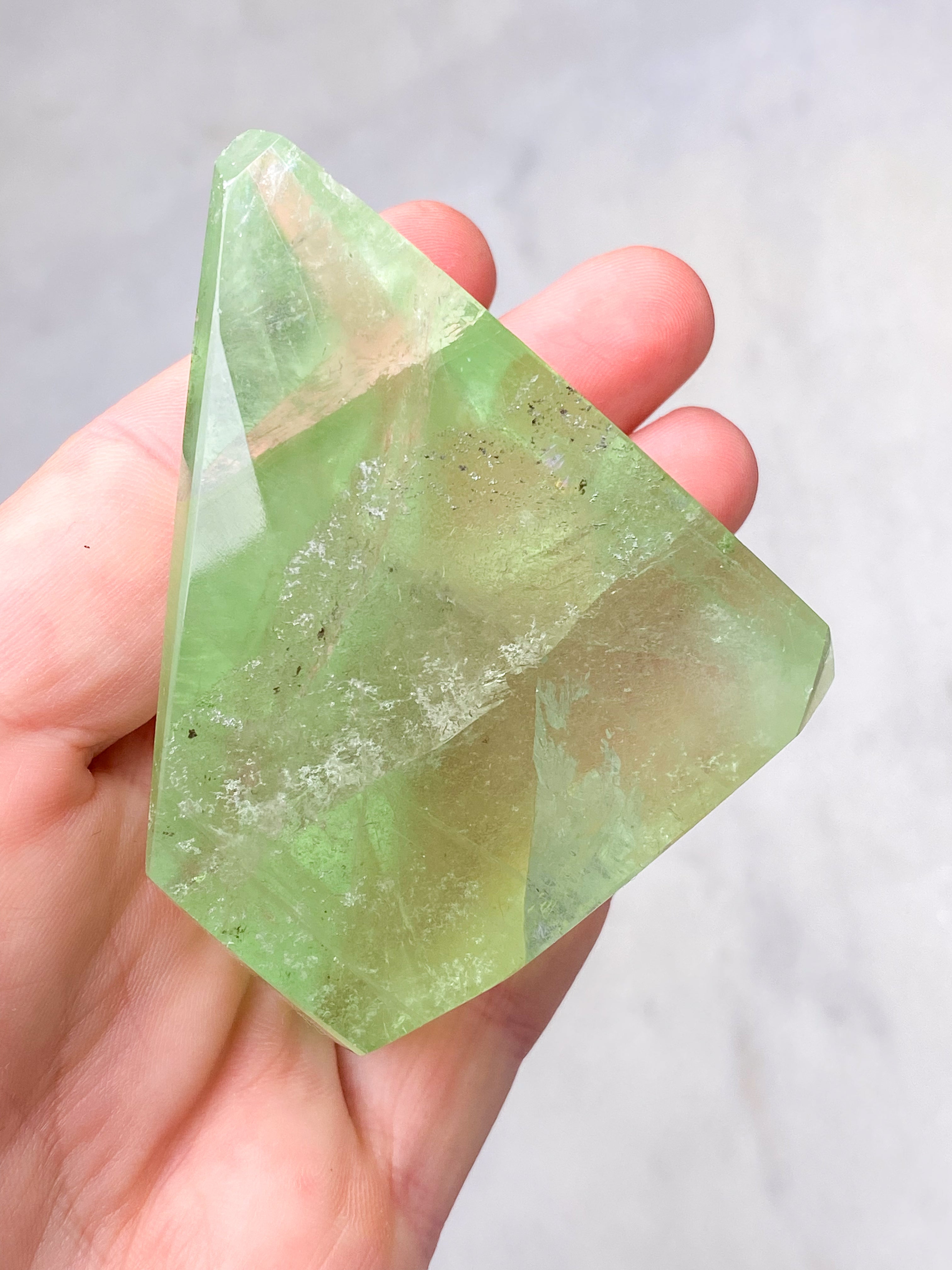 Apple Green Fluorit Freeform (Nr. 1)