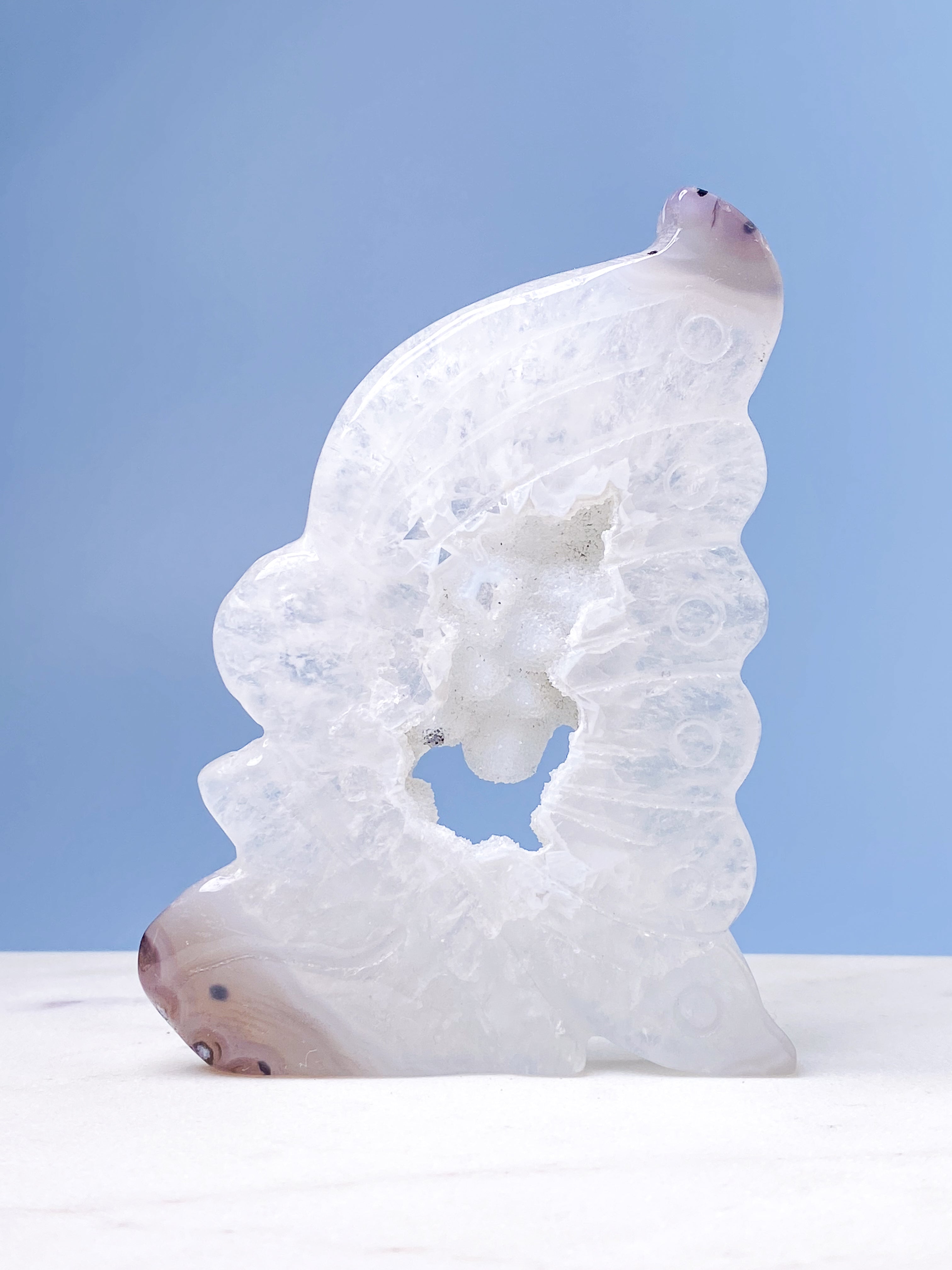 Druzy Agat Fe (Nr. 4)