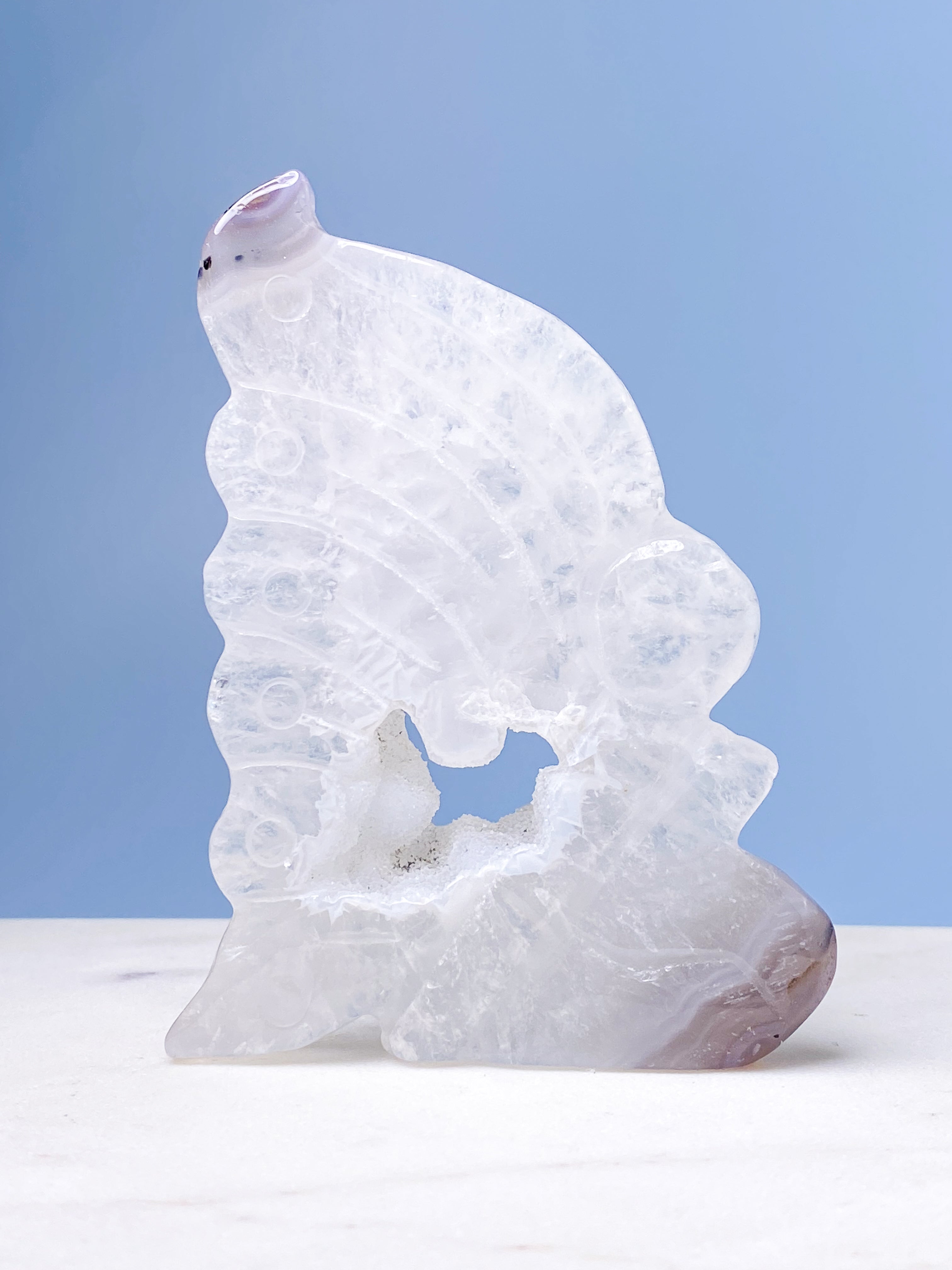 Druzy Agat Fe (Nr. 4)