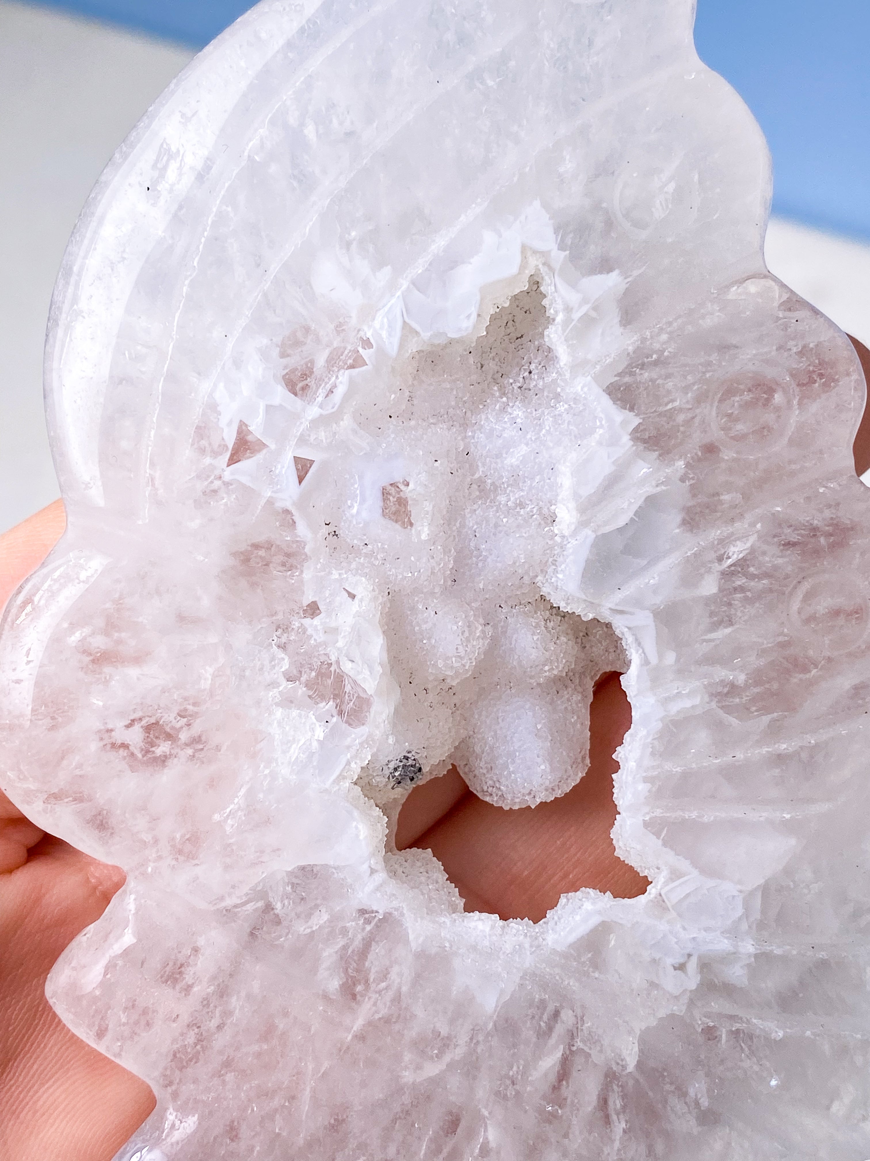 Druzy Agat Fe (Nr. 4)