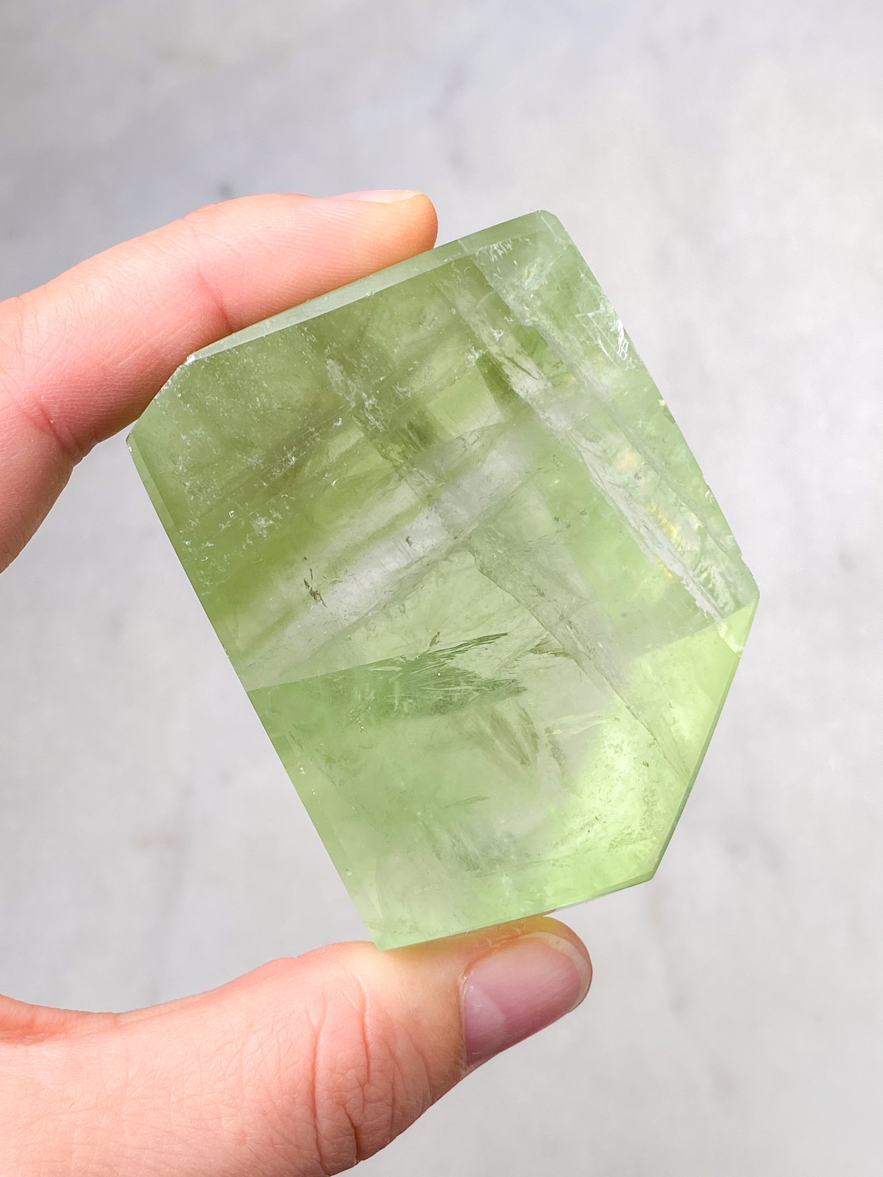 Apple Green Fluorit Freeform (Nr. 5)
