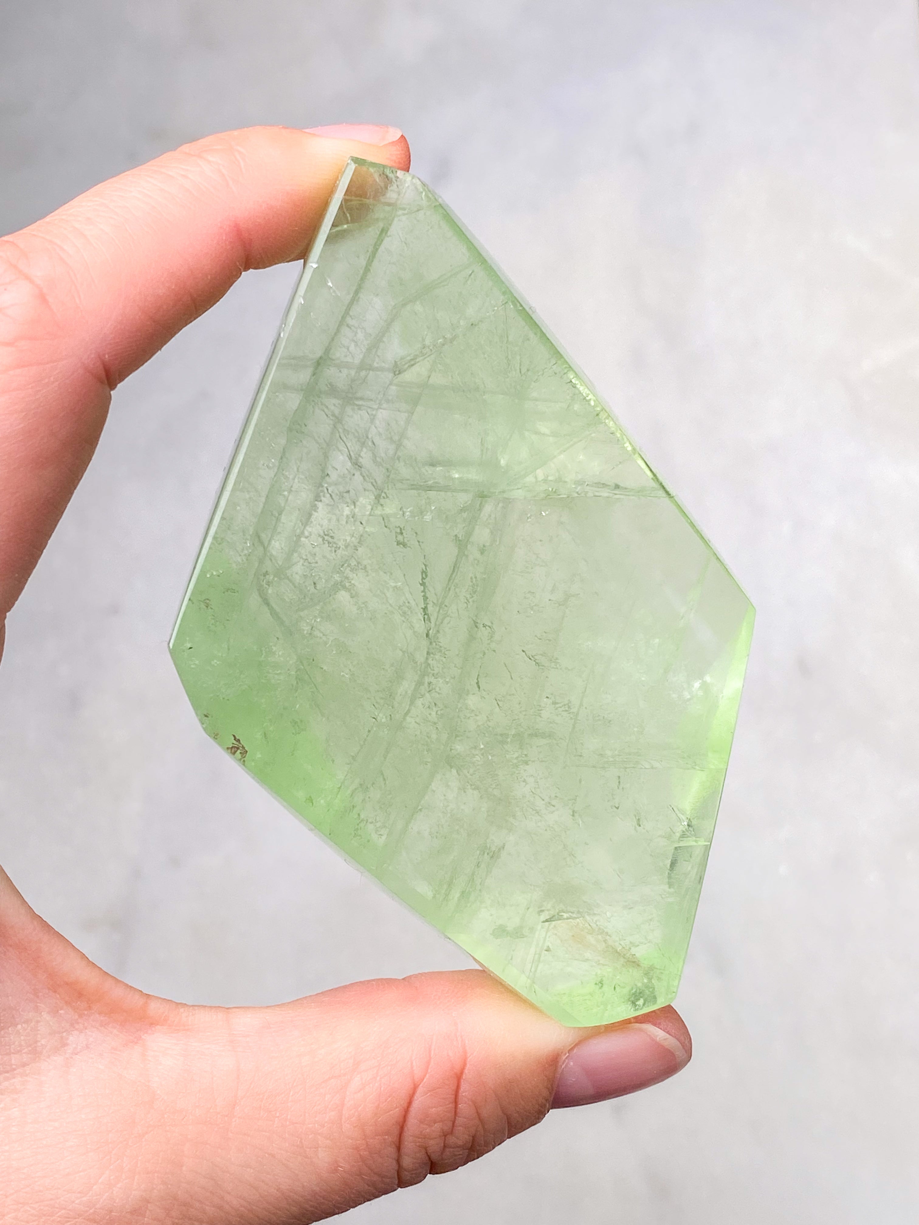 Apple Green Fluorit Freeform (Nr. 6)