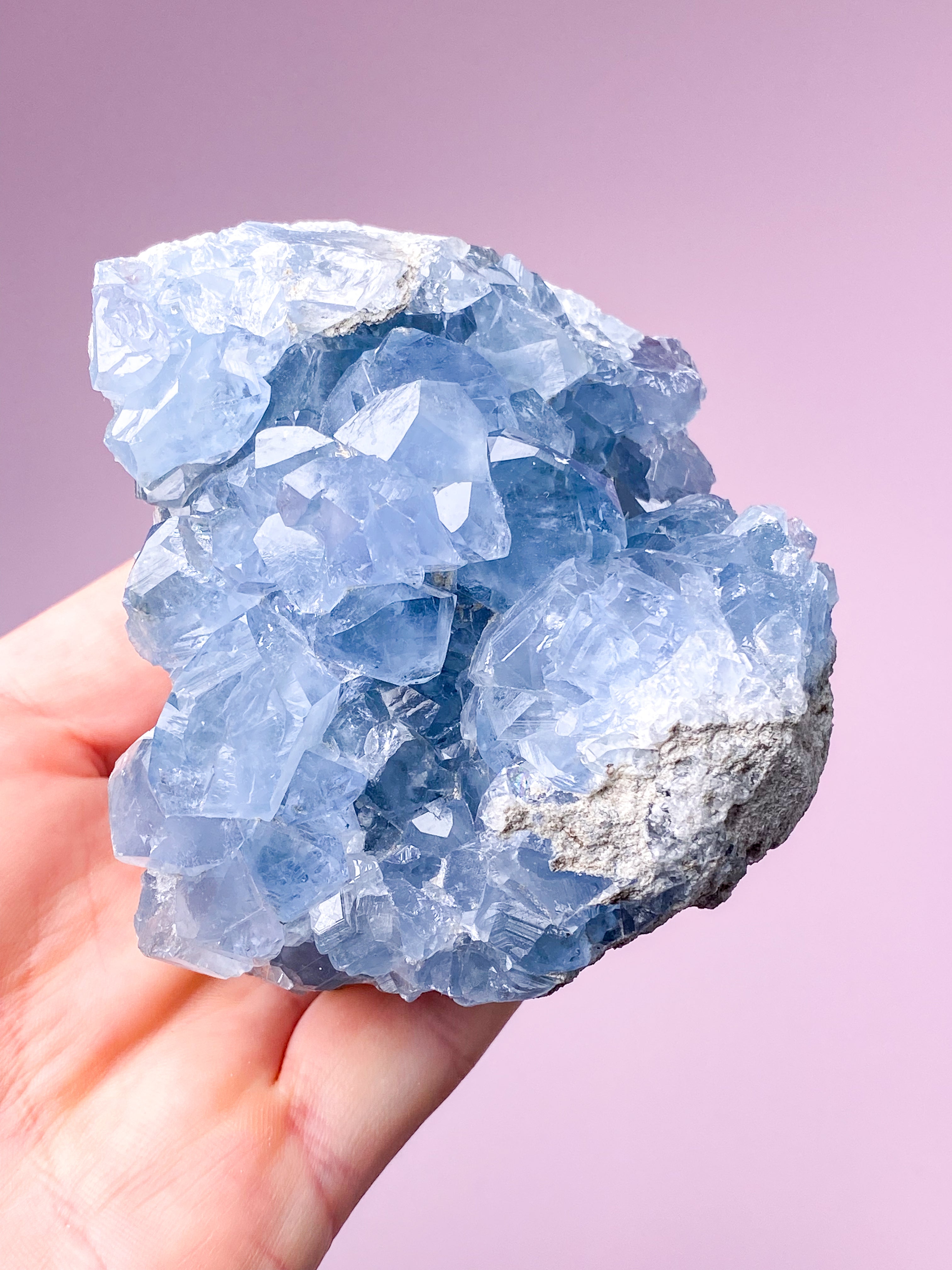 Celestit Cluster (nr 4)