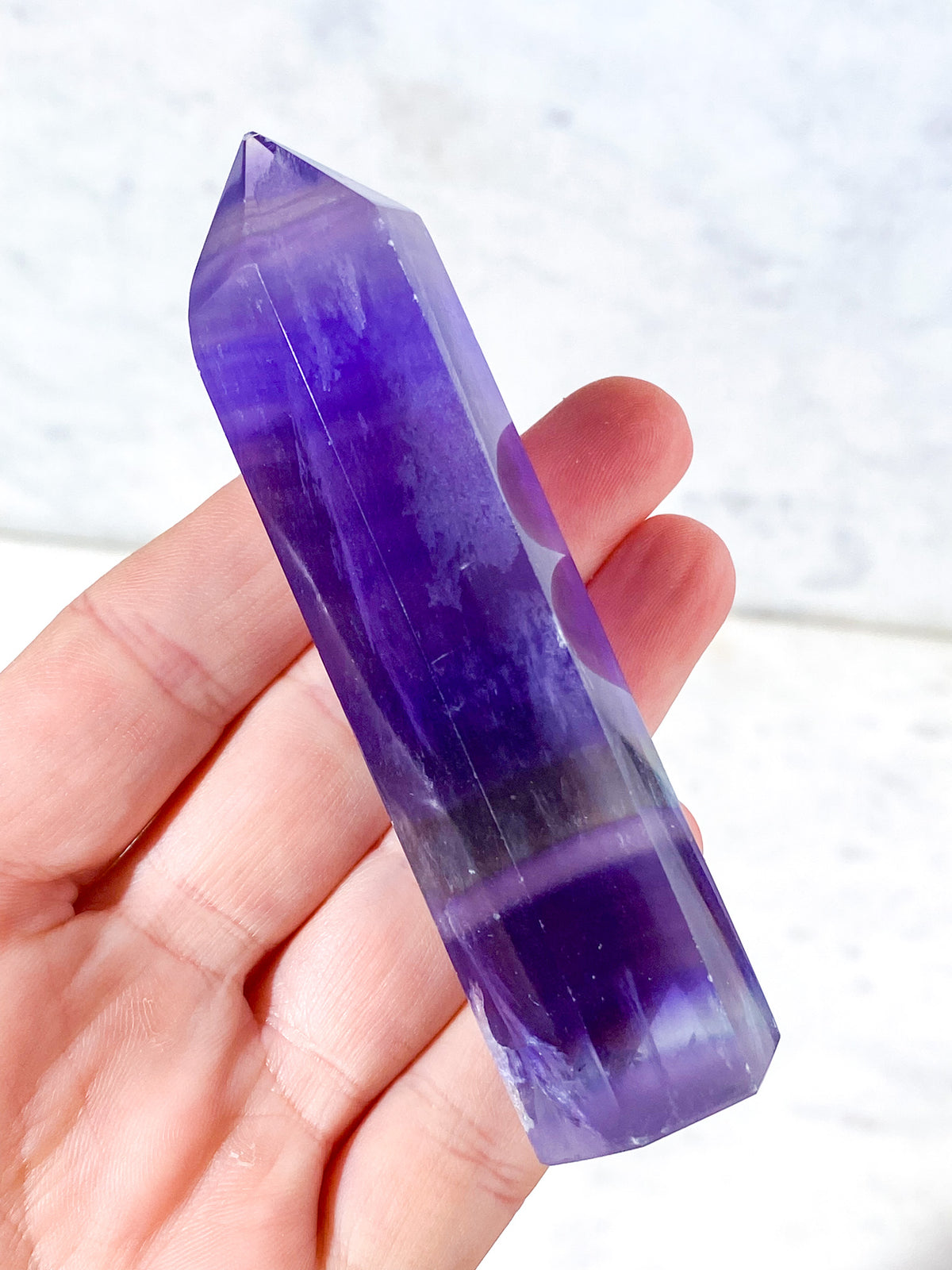 Indigo Fluorit Tårn (Nr. 1)