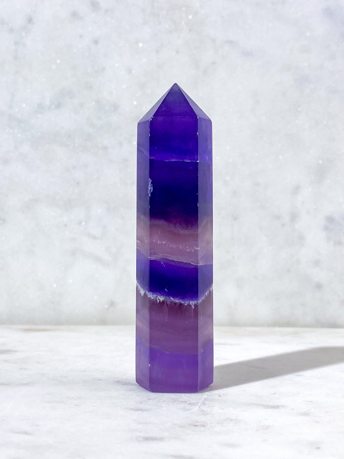 Indigo Fluorit Tårn (Nr. 3)