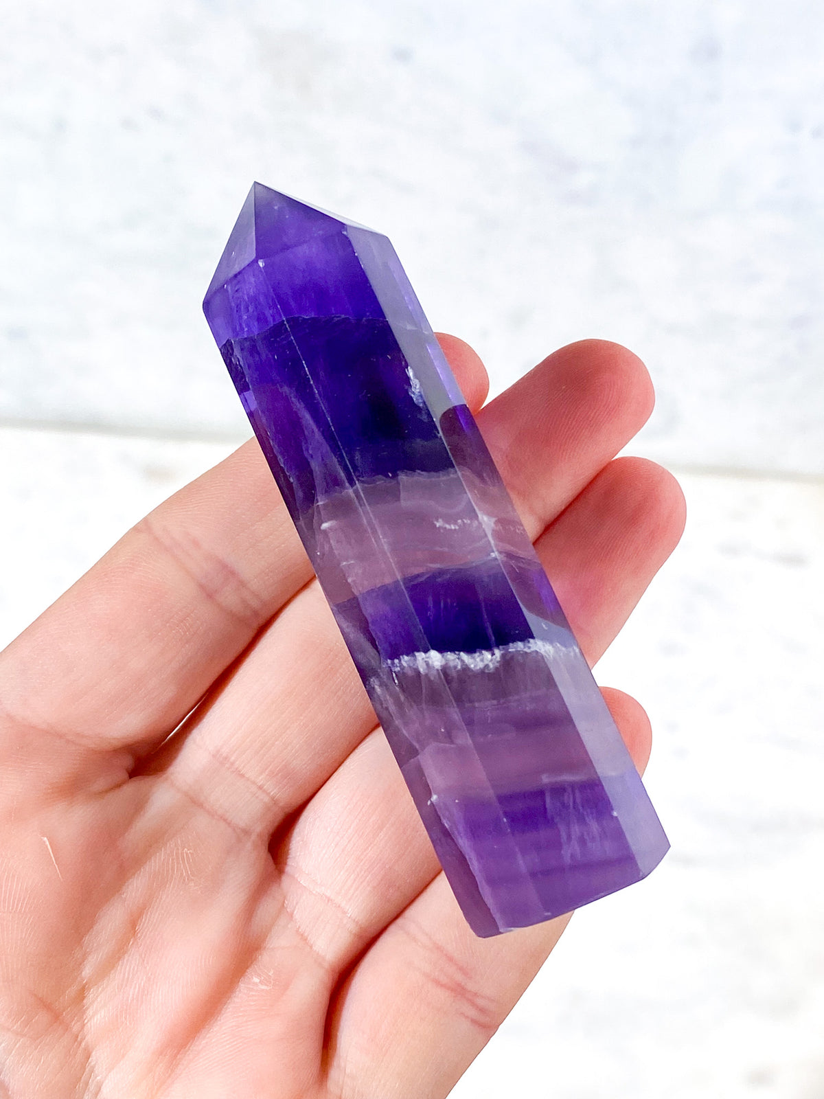 Indigo Fluorit Tårn (Nr. 3)