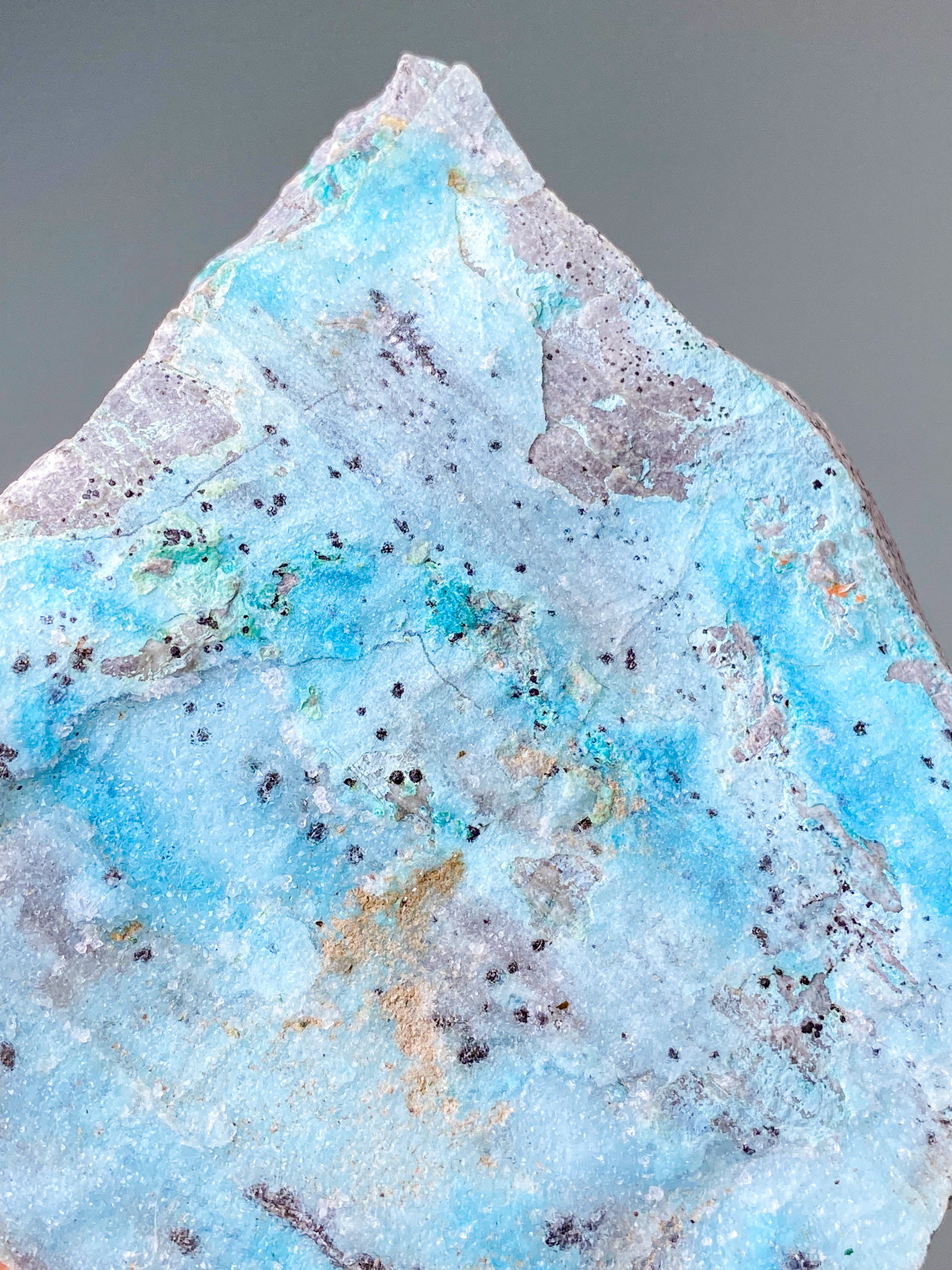 Druzy Chrysocolla Klynge (Nr. 1)