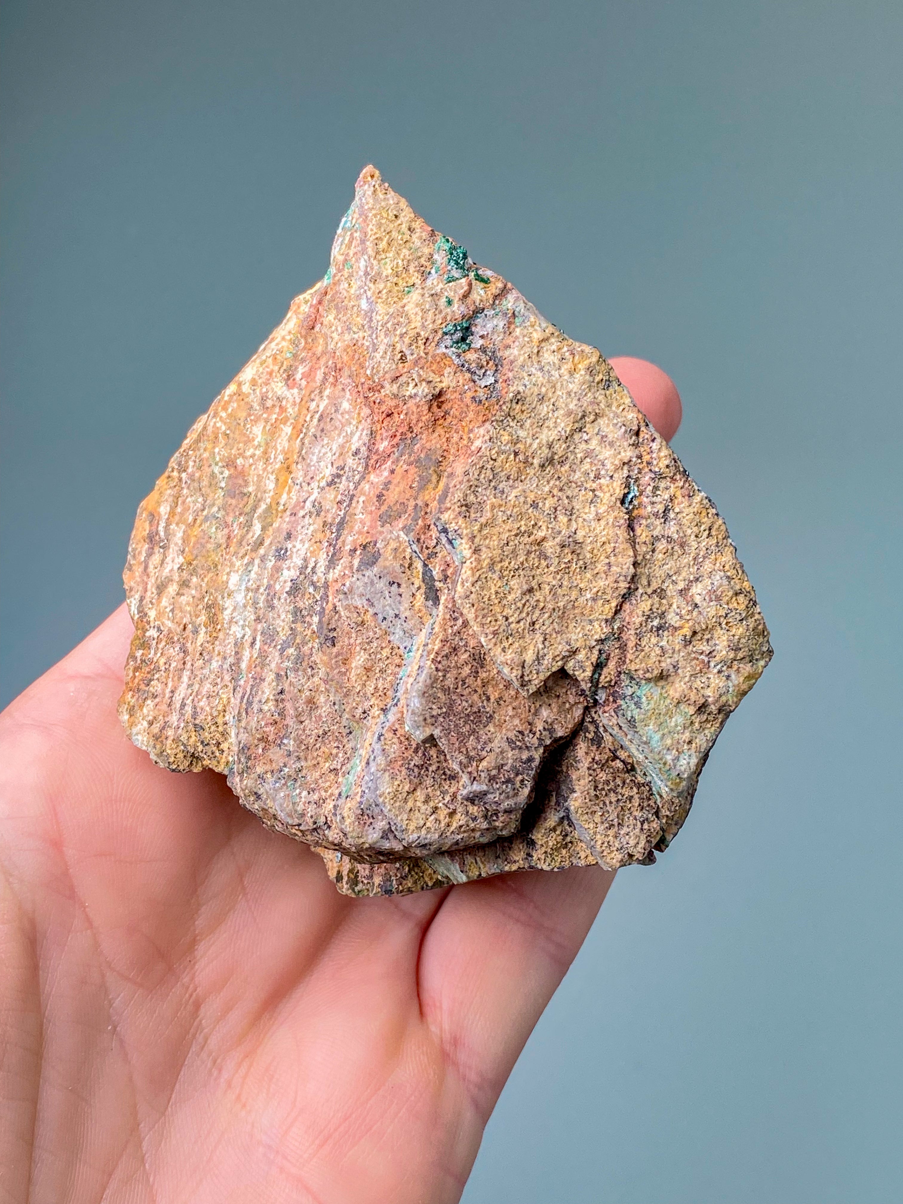 Druzy Chrysocolla Klynge (Nr. 2)