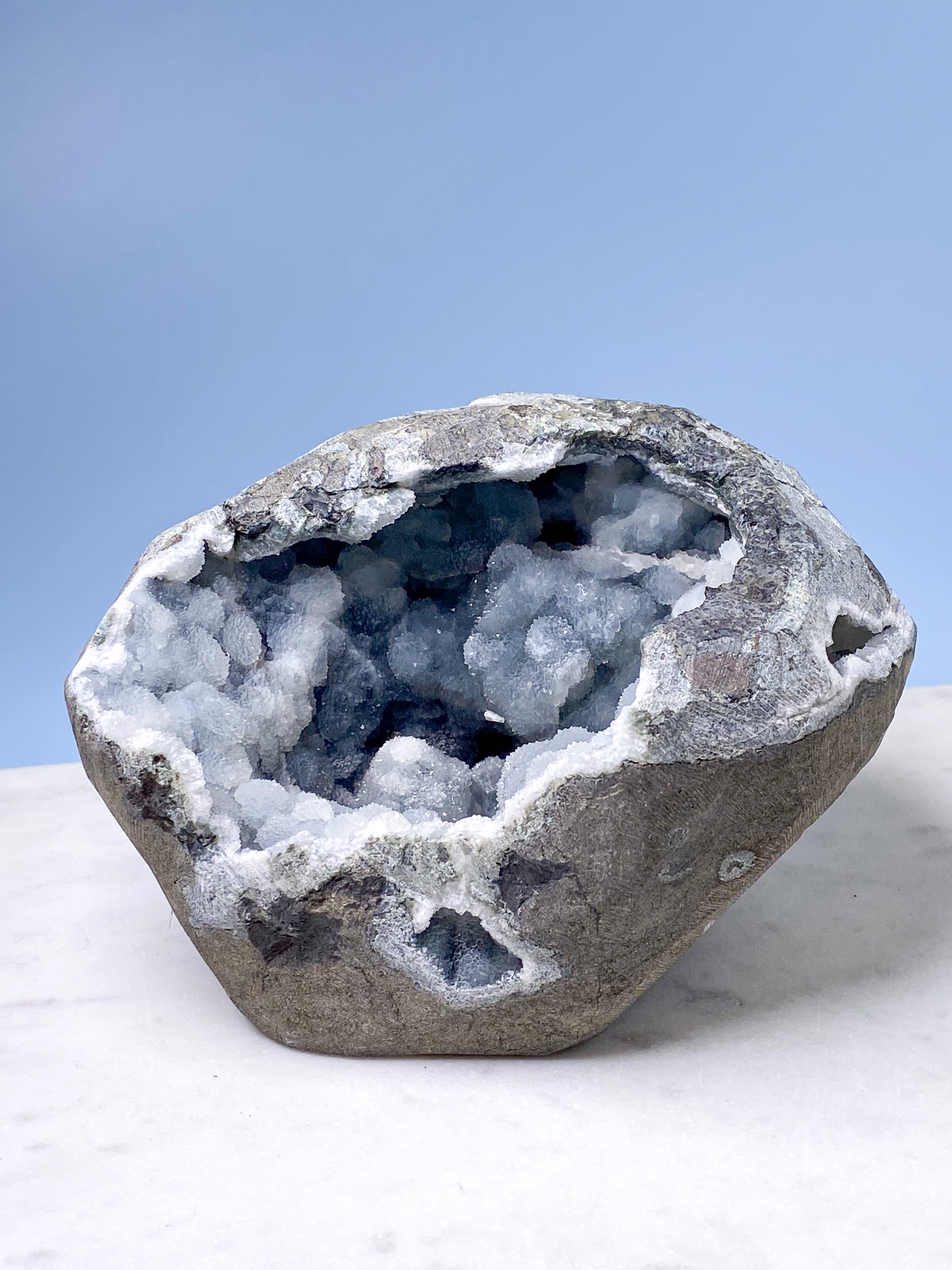 Midnight Apophyllit klynge (Nr. 3)