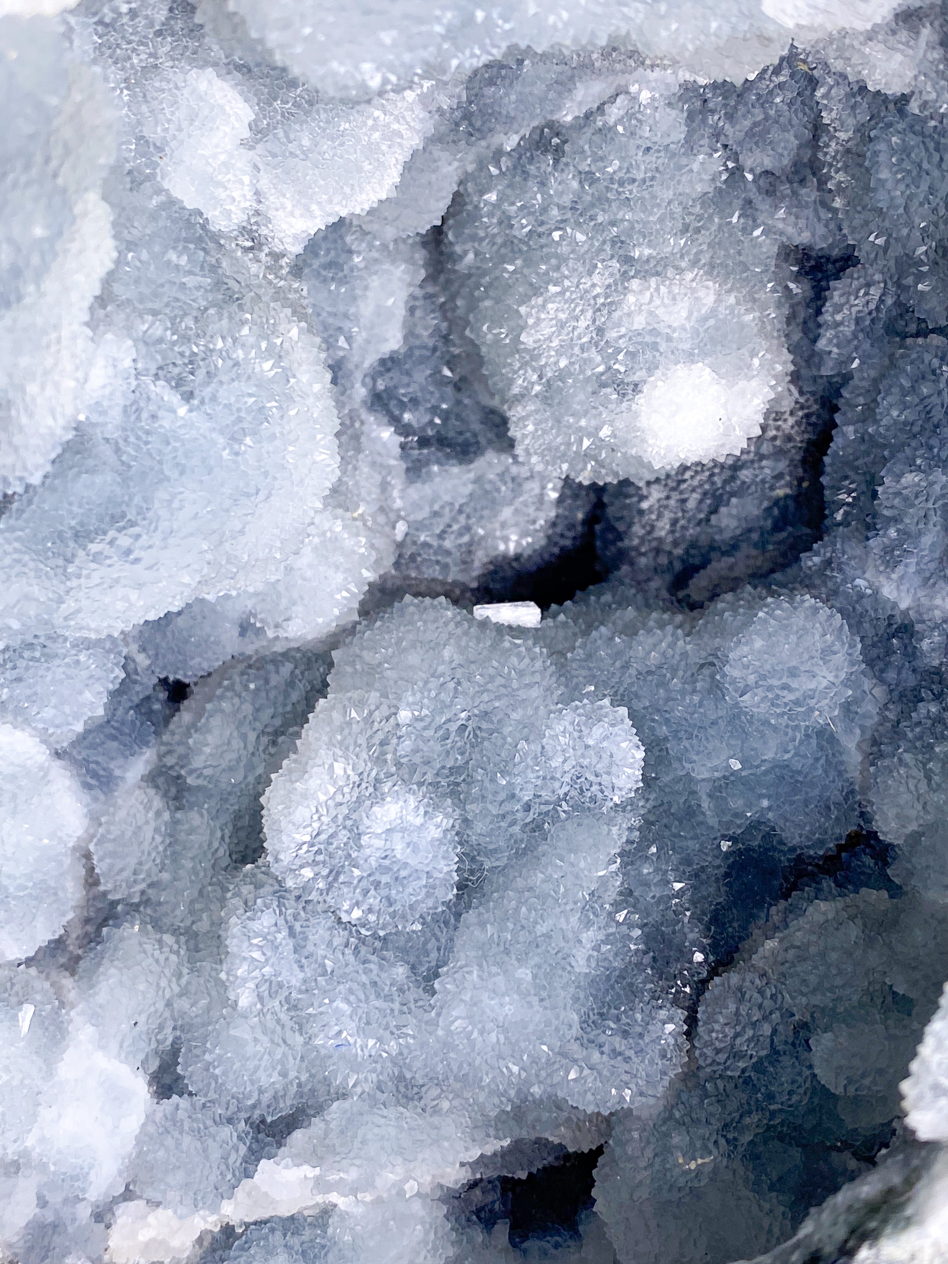 Midnight Apophyllit klynge (Nr. 3)