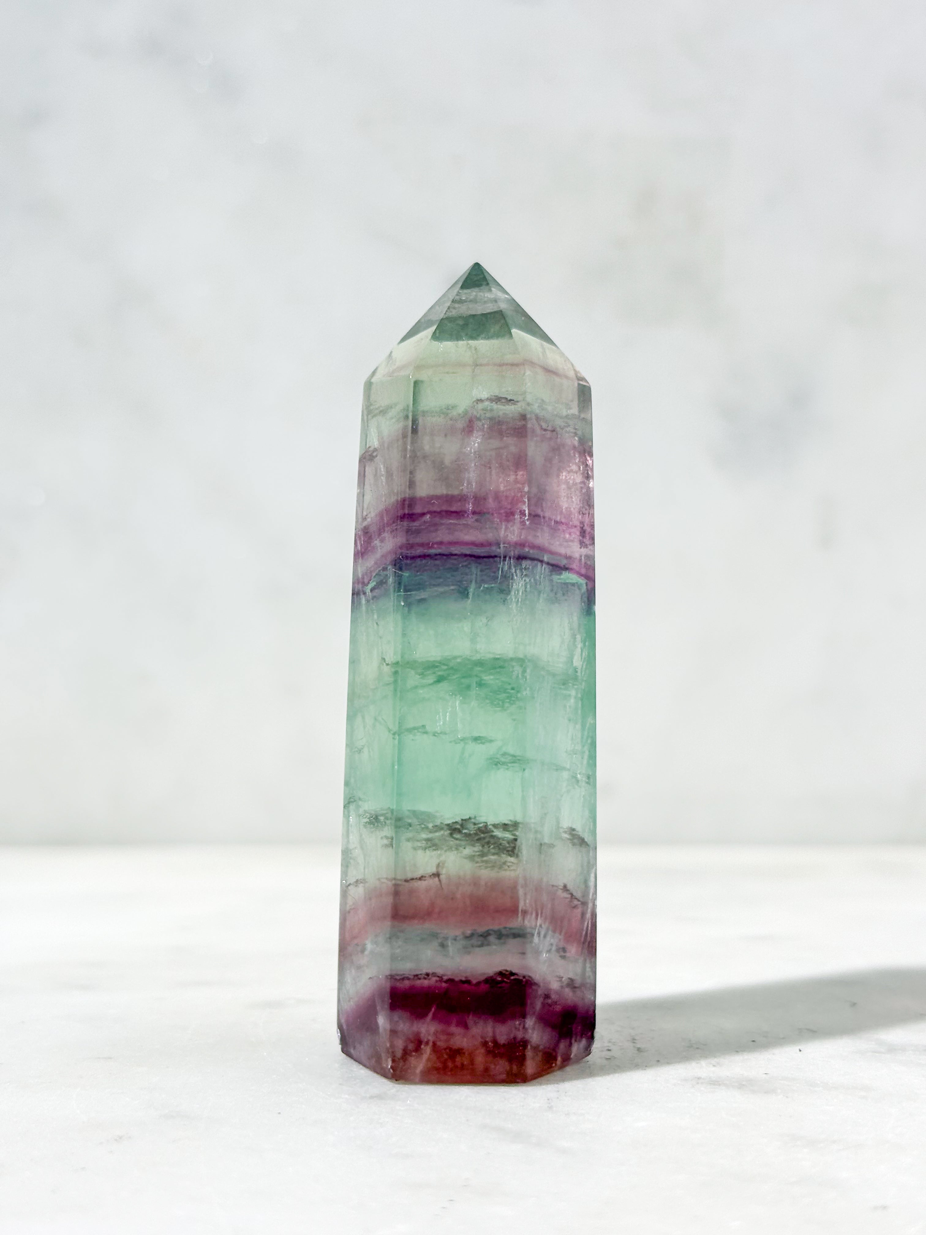 Regnbue Fluorit Tårn (Nr. 32)