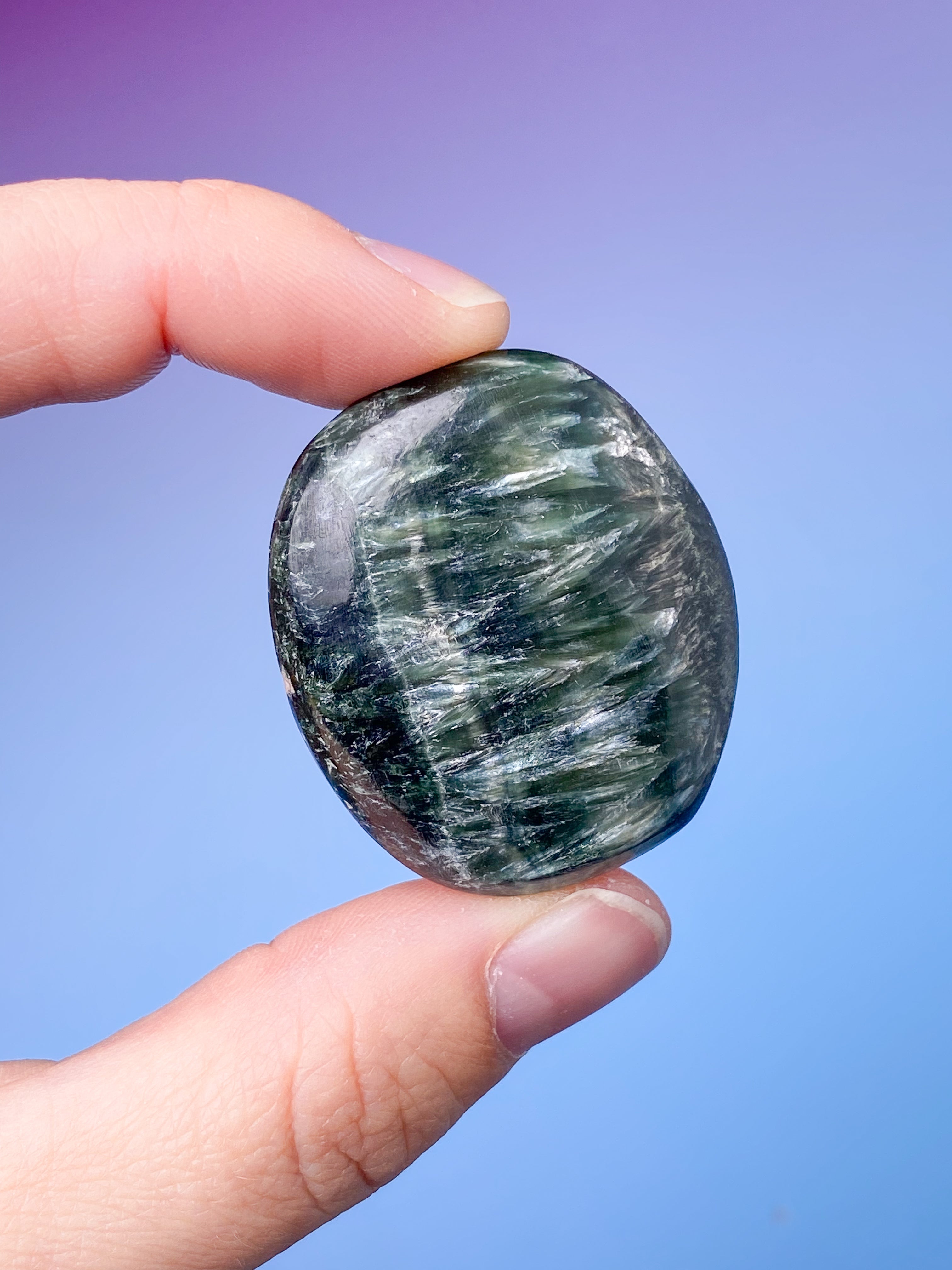 Serafinit Palmstone (Nr. 2) Eksklusiv Kvalitet