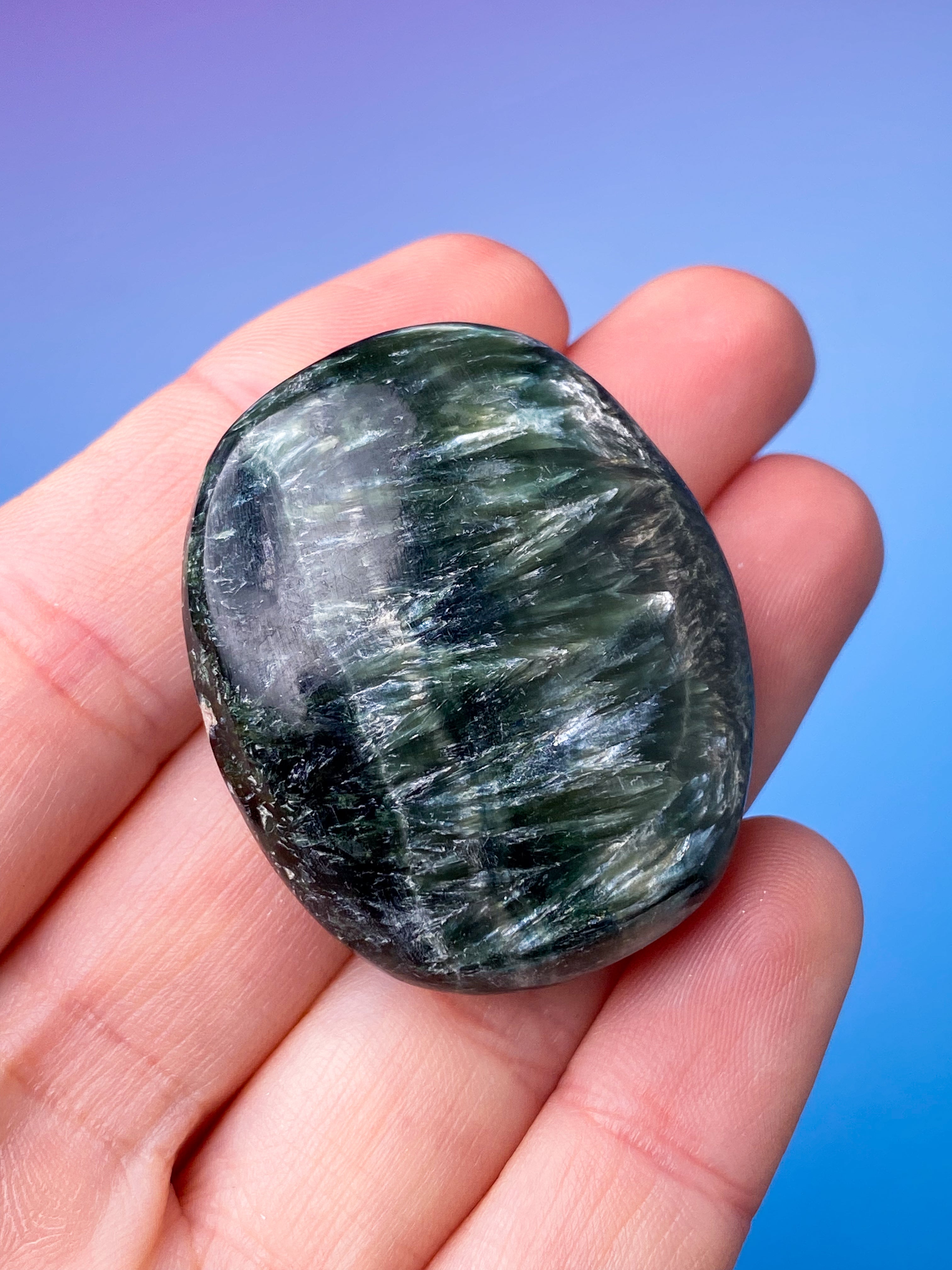 Serafinit Palmstone (Nr. 2) Eksklusiv Kvalitet